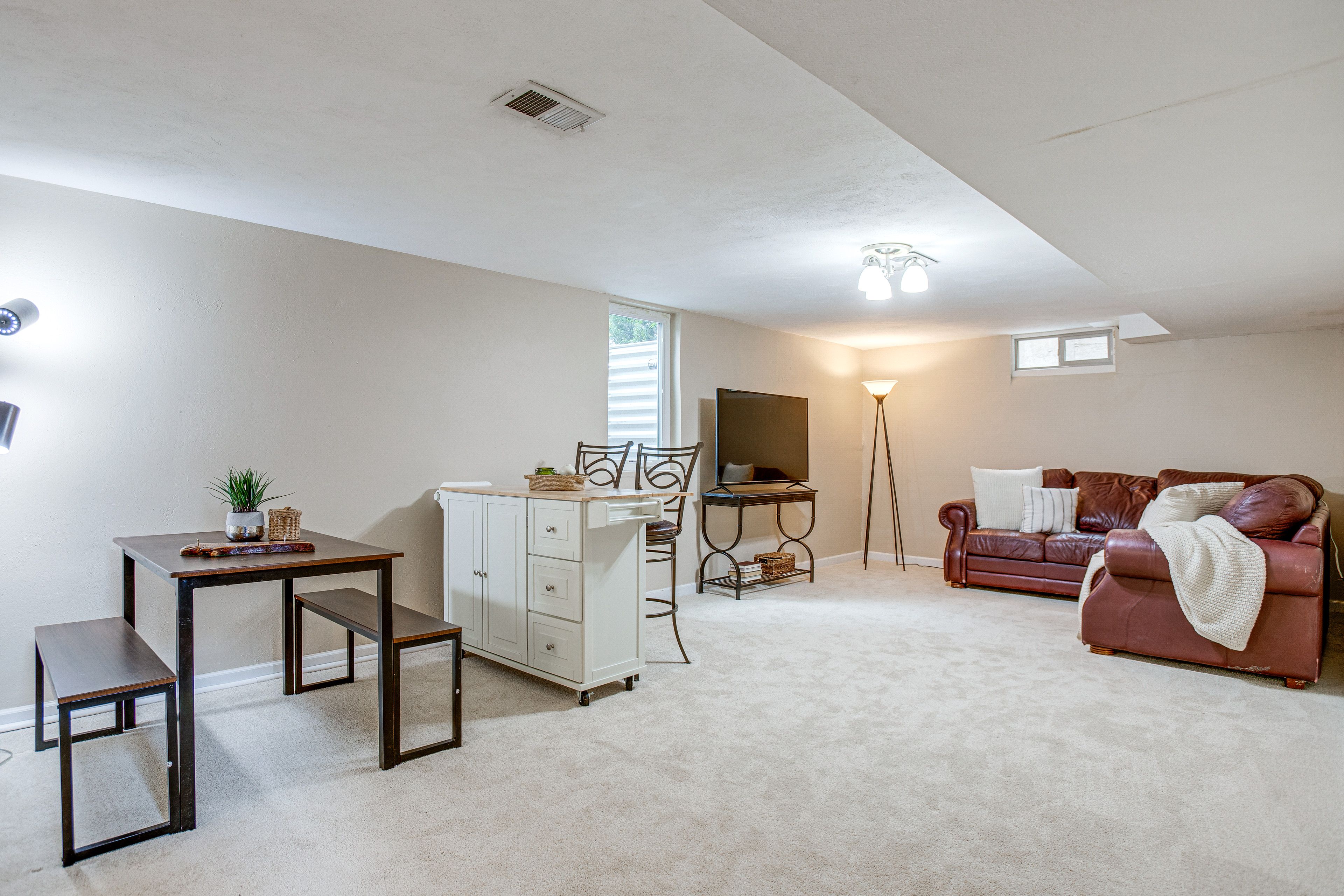 2nd Living & Dining Area | Basement