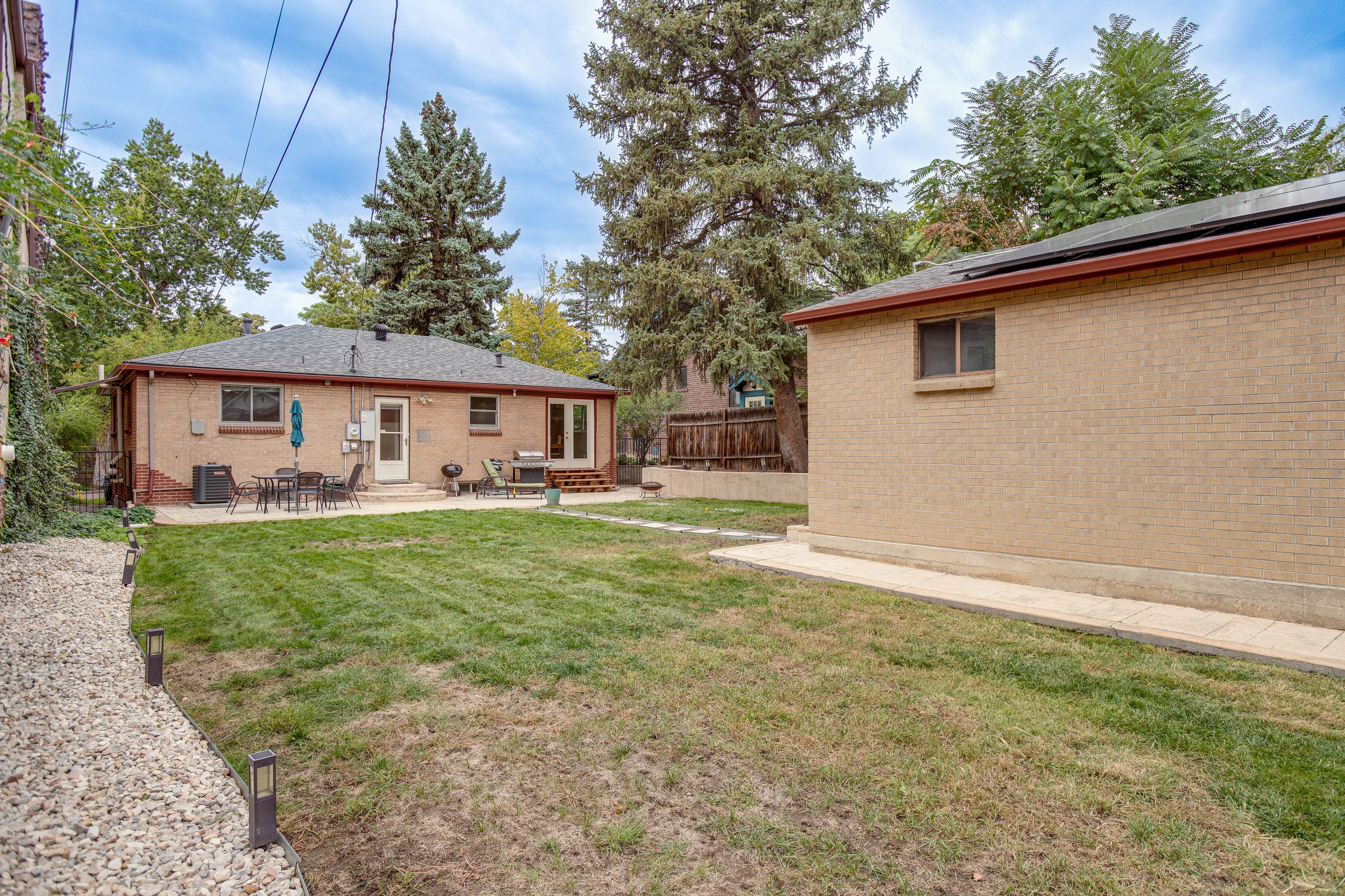 Backyard Facing House