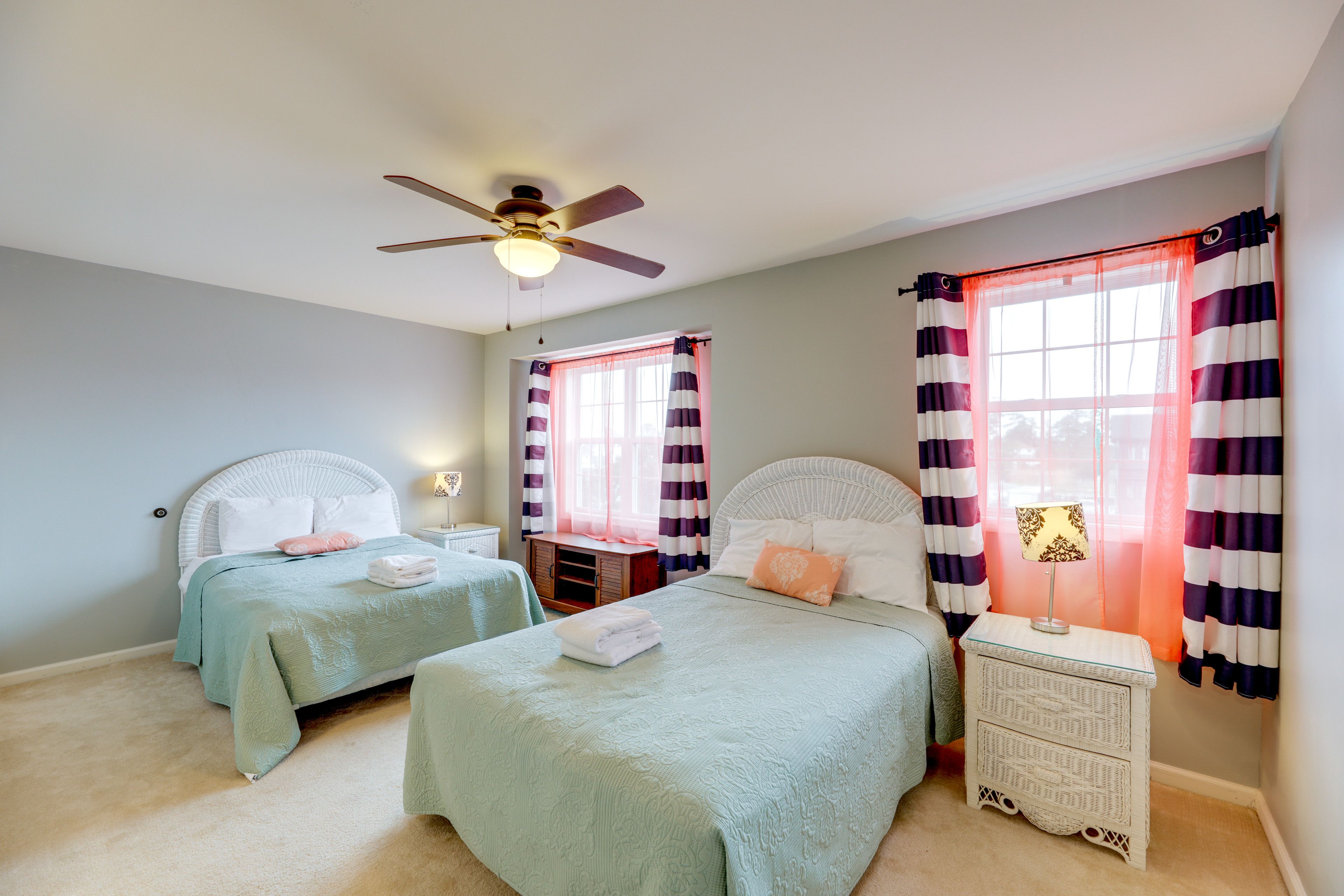 Bedroom 3 | 2 Full Beds | Basement Floor