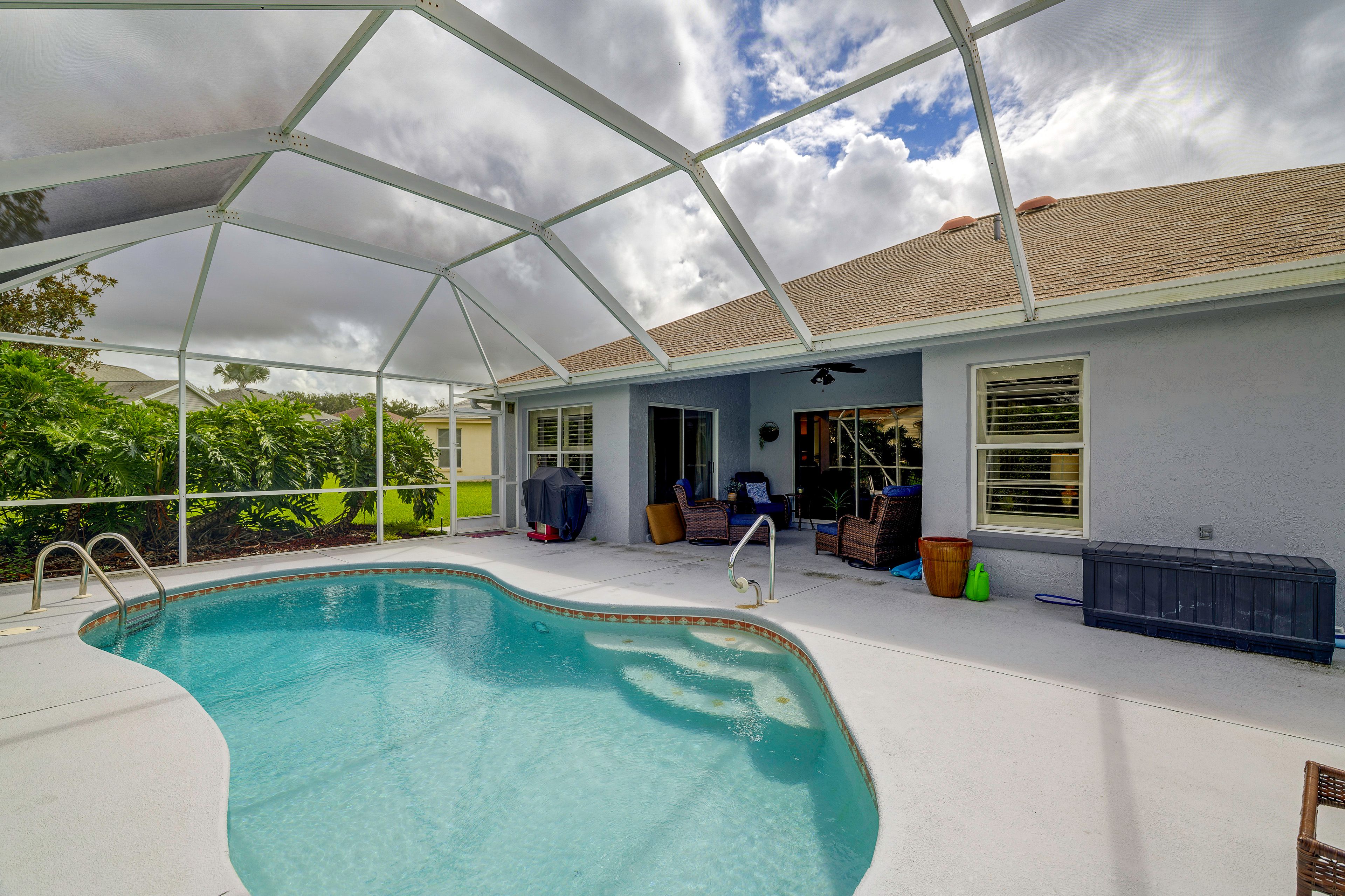 The Villages Vacation Rental | 3BR | 2BA | 1,800 Sq Ft | 1 Step to Enter