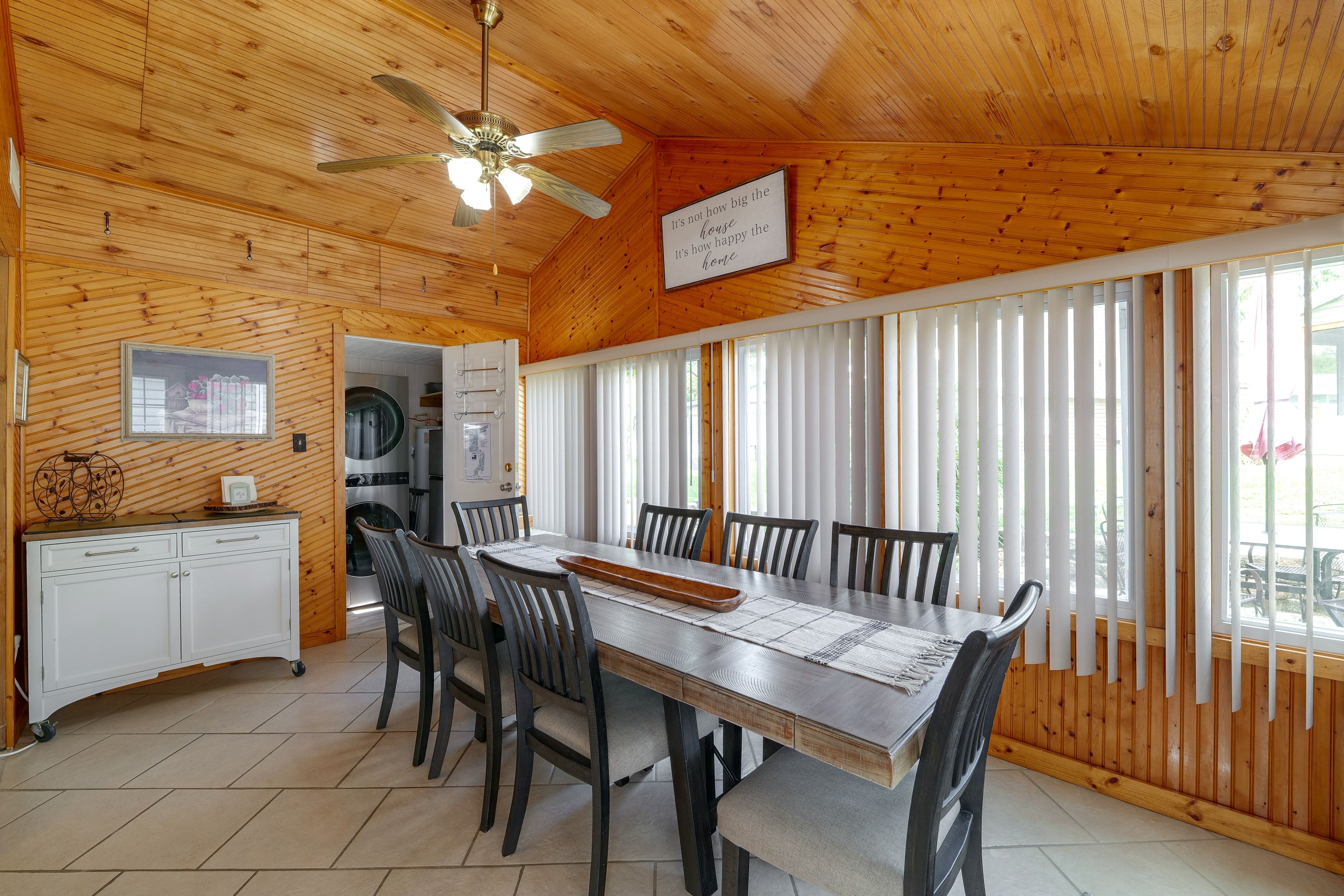Dining Room | Dishware/Flatware Provided | 1st Floor