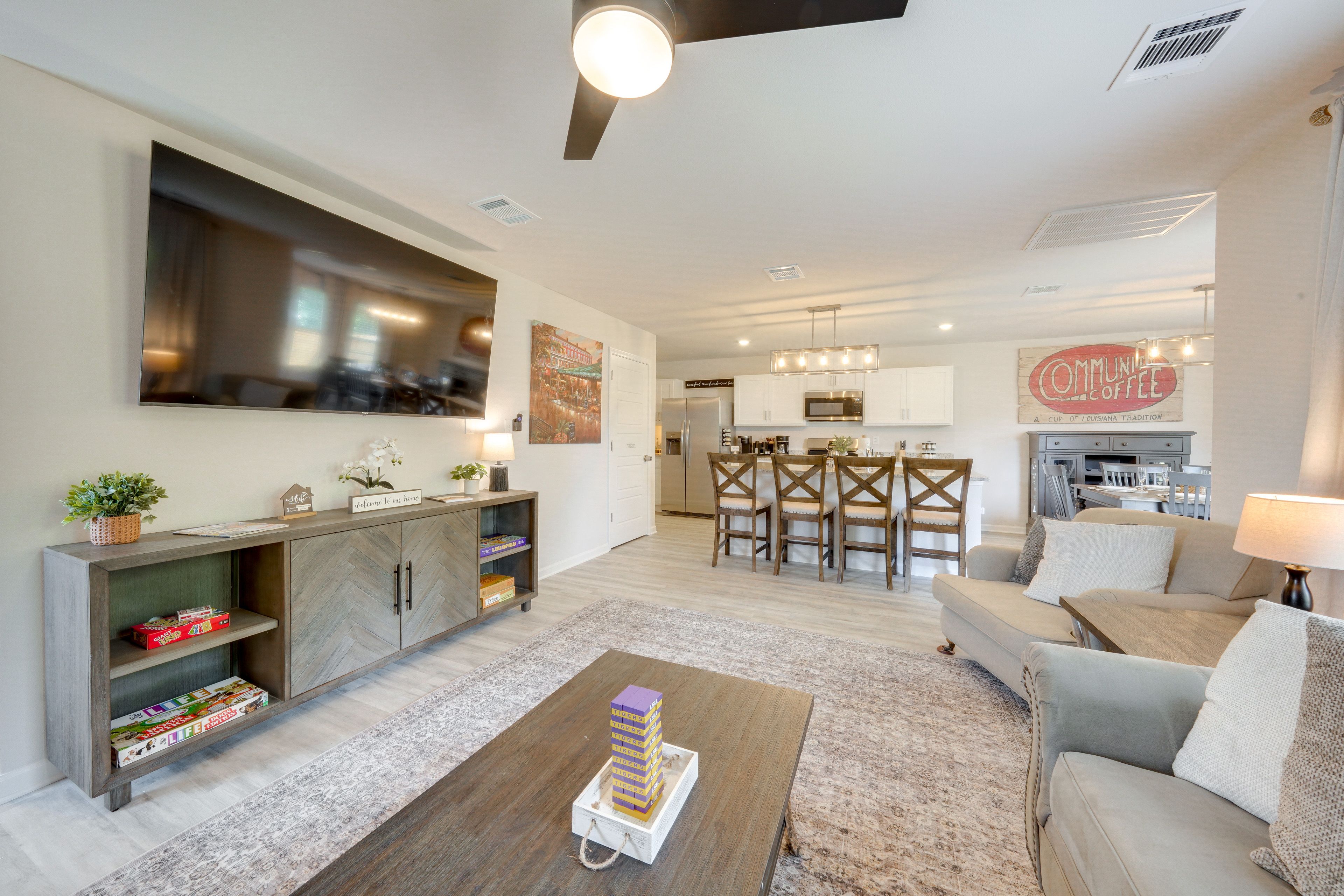 Baton Rouge Vacation Rental | 4BR | 2.5BA | 1,821 Sq Ft