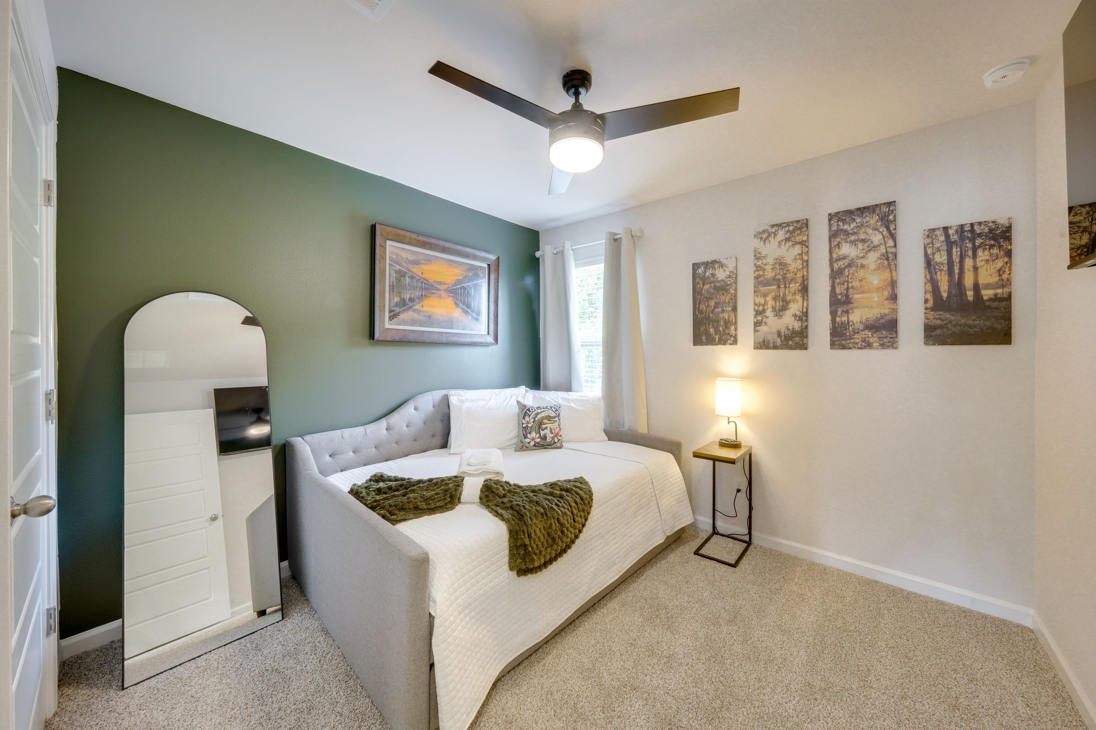 Bedroom 4 (Louisiana Room) | 2nd Floor | Full Daybed w/ Twin Trundle