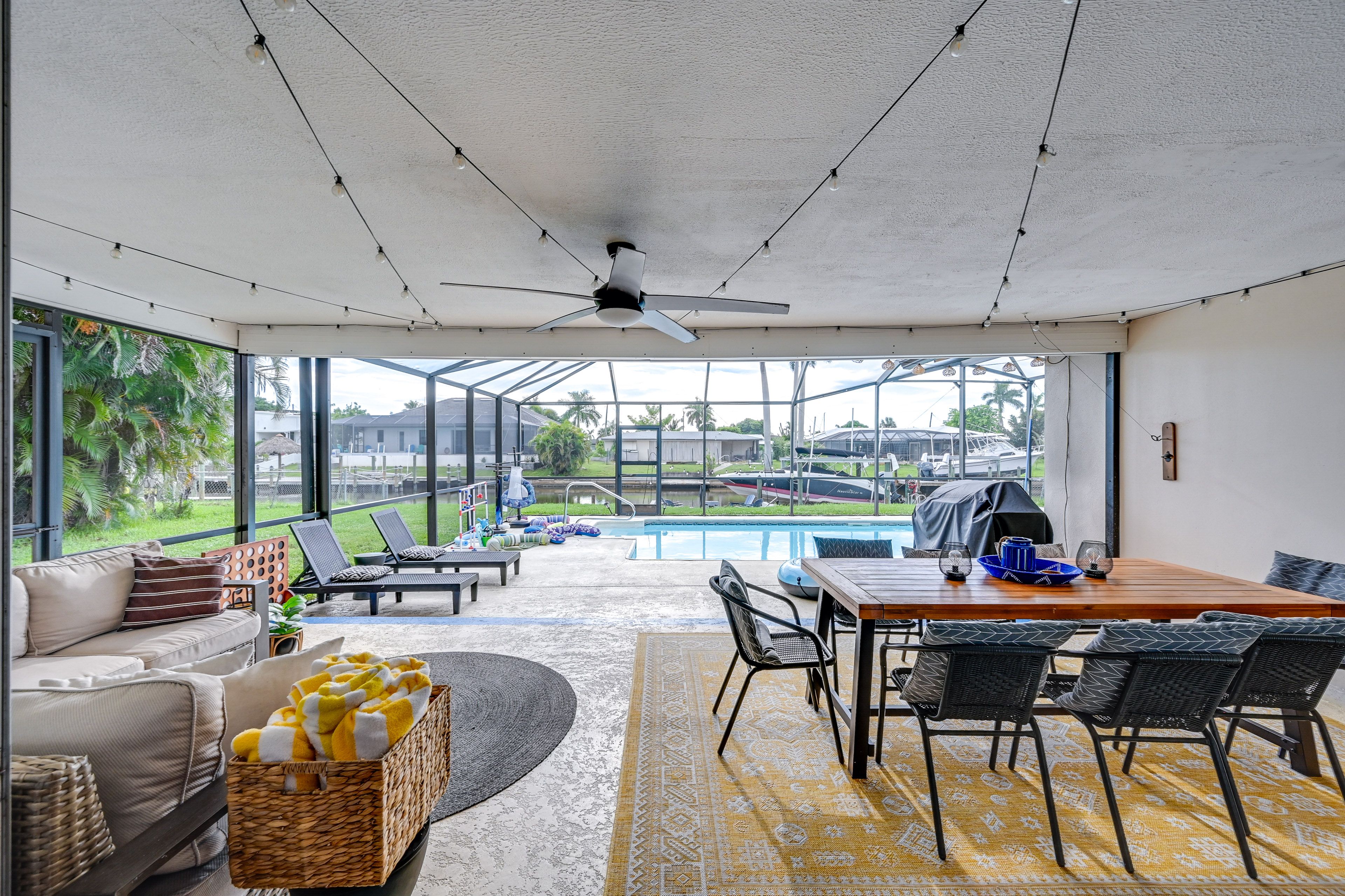 Private Boat Dock | Canal Views