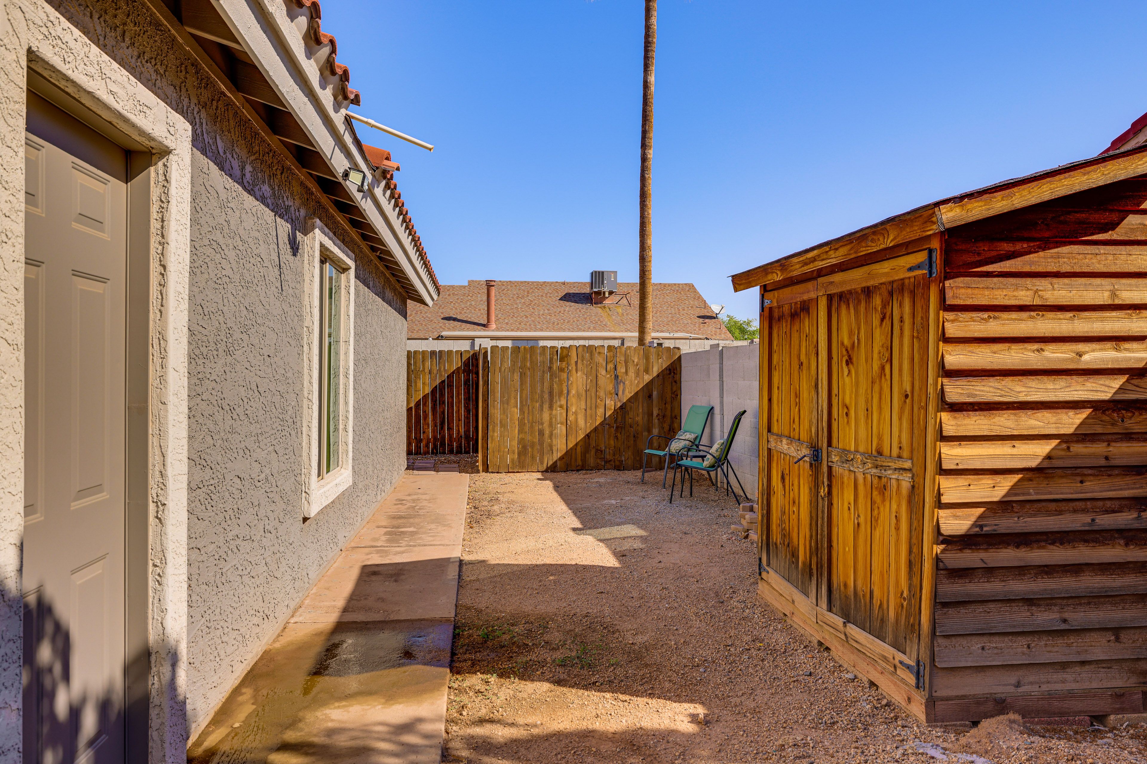 Fenced Yard