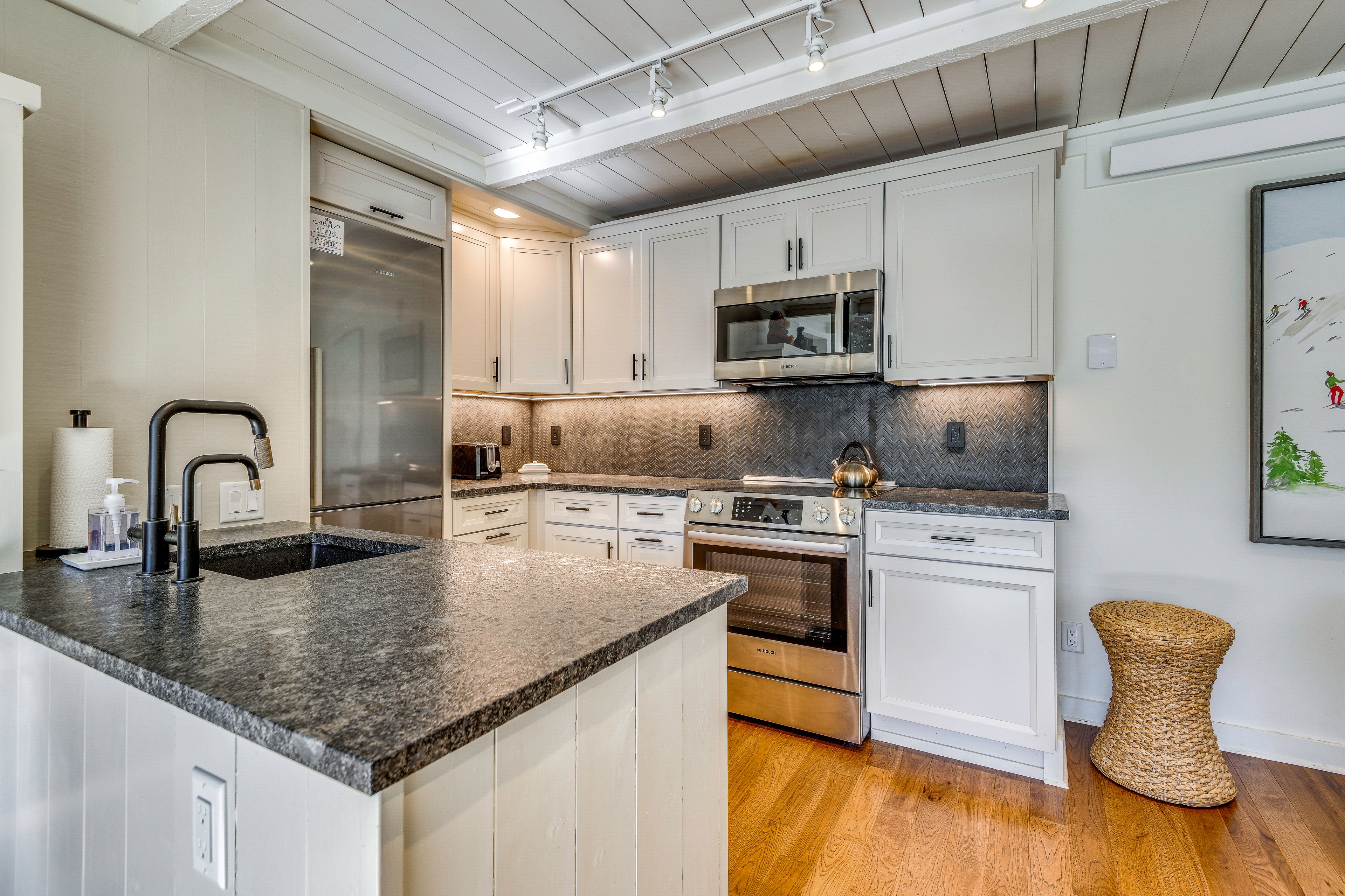 Kitchen | Open Interior | Single-Story Condo