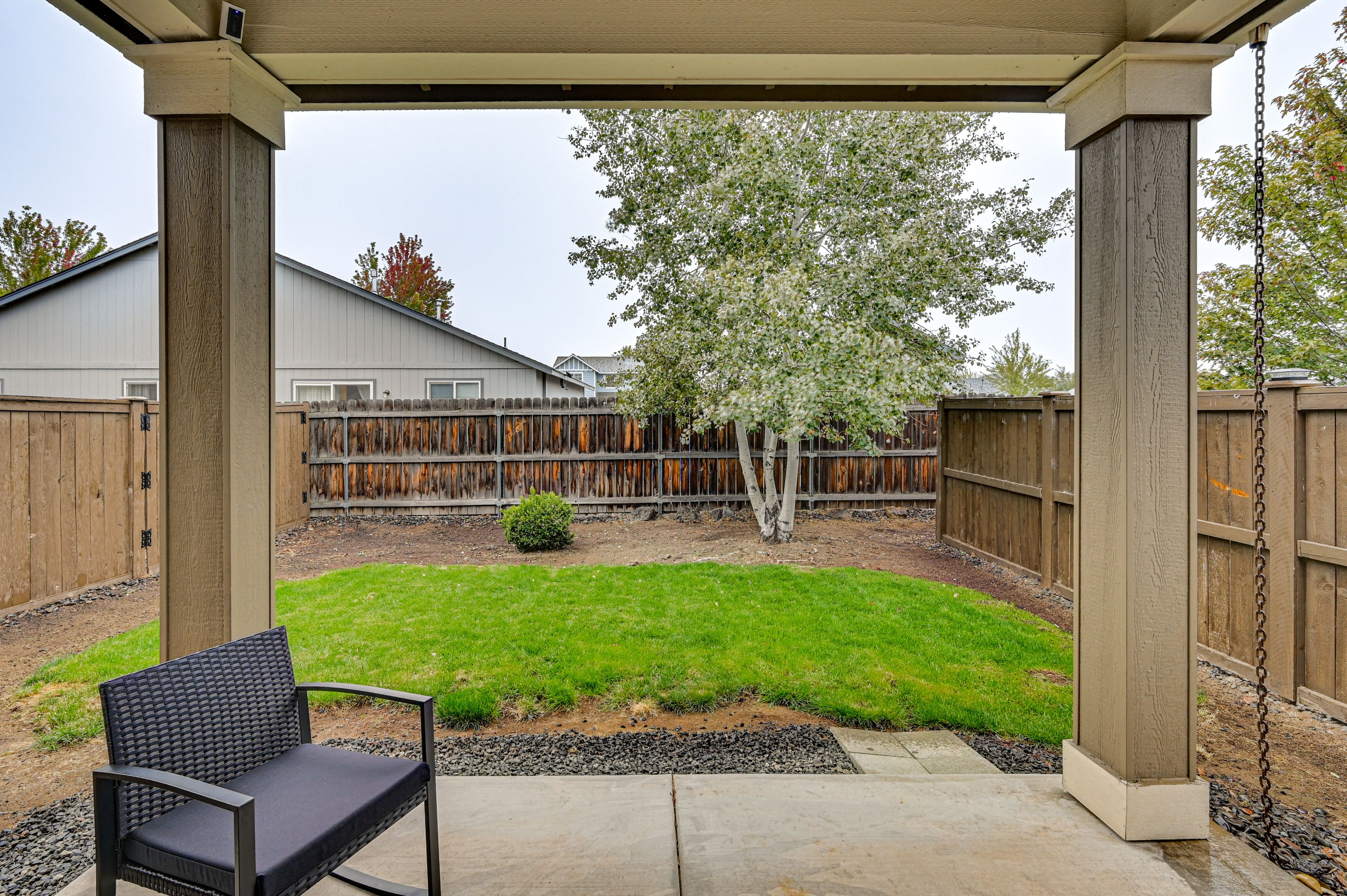 Covered Patio | Private Yard