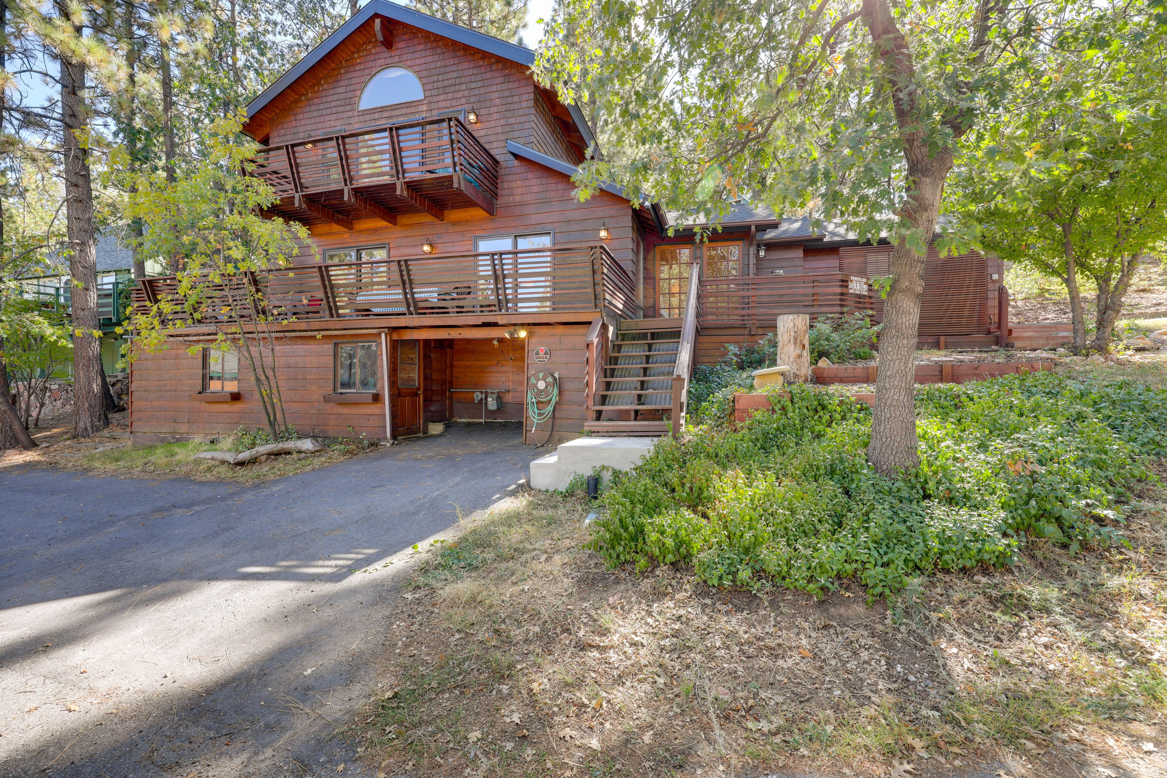 Exterior | Multi-Story Home | Walk to Lake