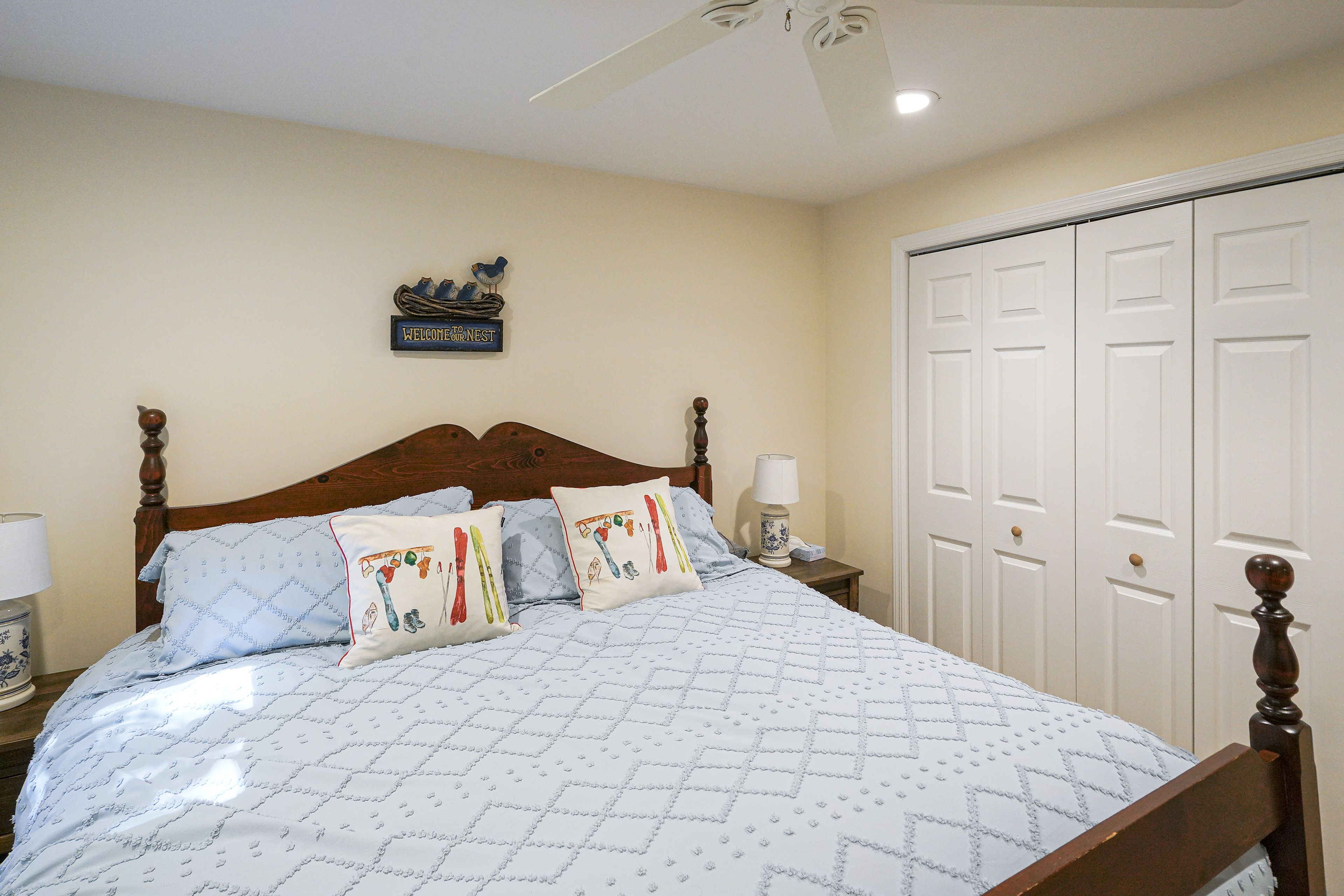 Bedroom 5 | King Bed | Basement