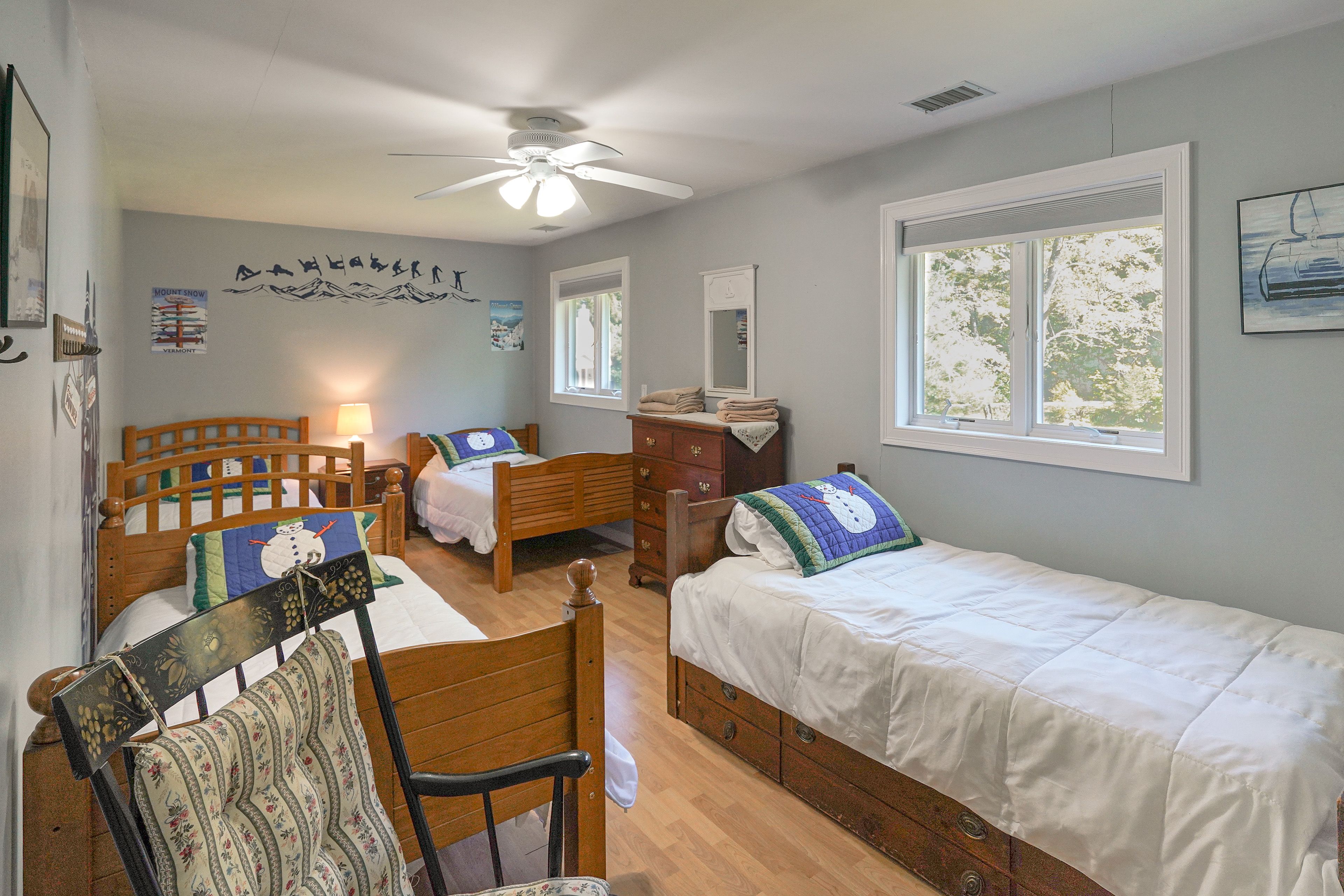 Bedroom 4 | 4 Twin Beds | 2nd Floor