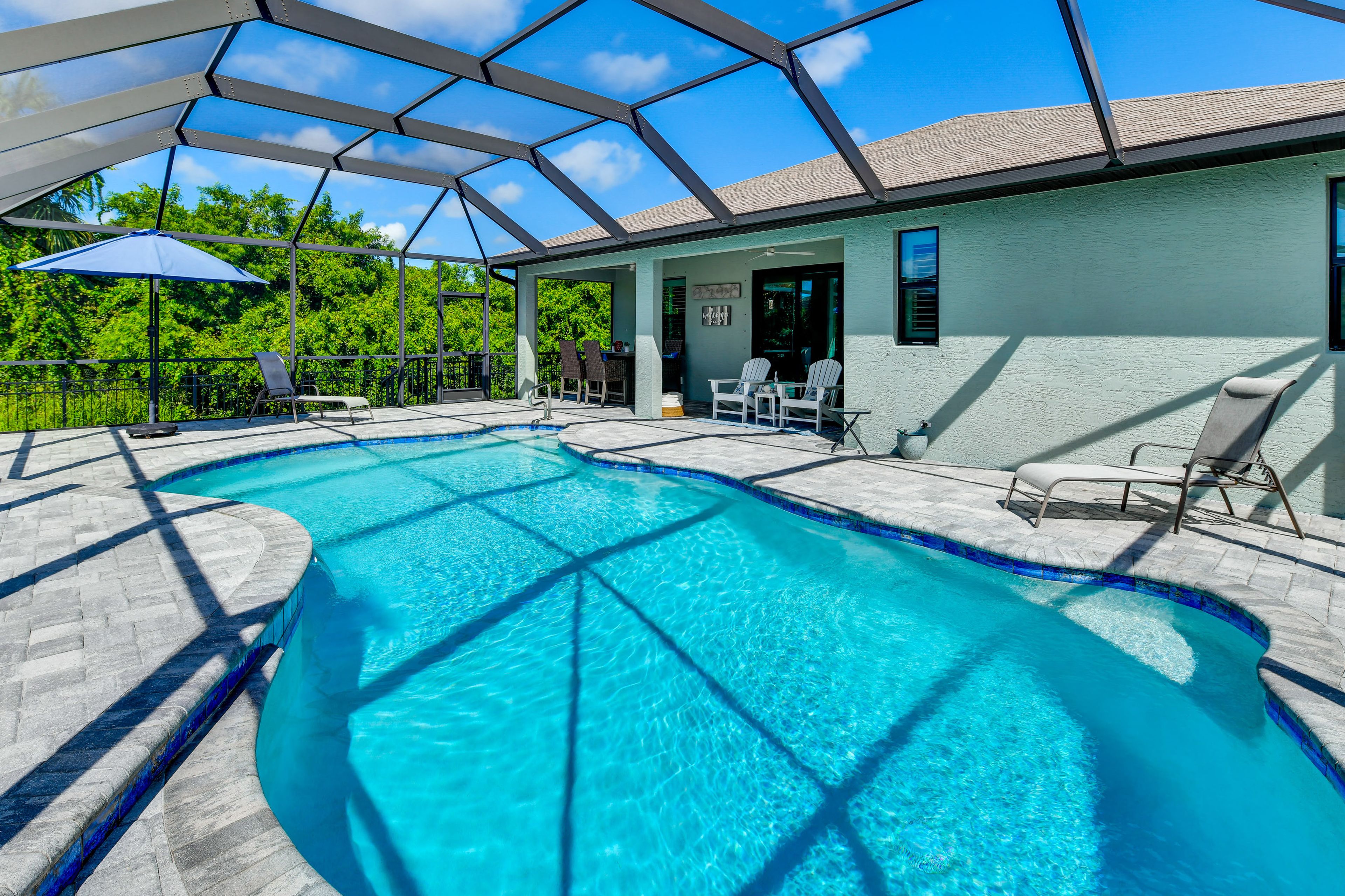 Rotonda West Vacation Rental | 3BR | 2BA | 1,500 Sq Ft | 3 Steps to Enter