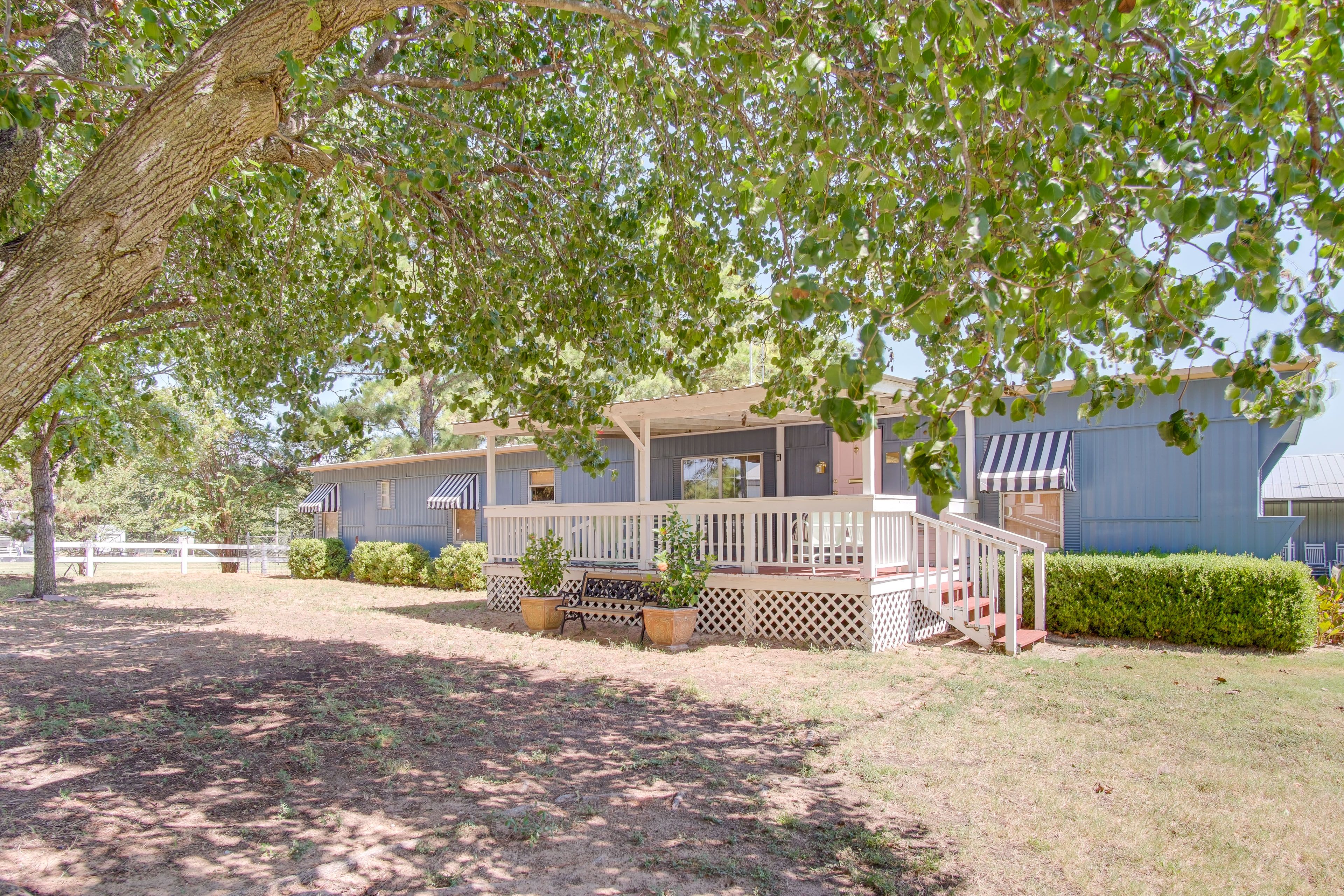 Front Exterior | Single-Story Home