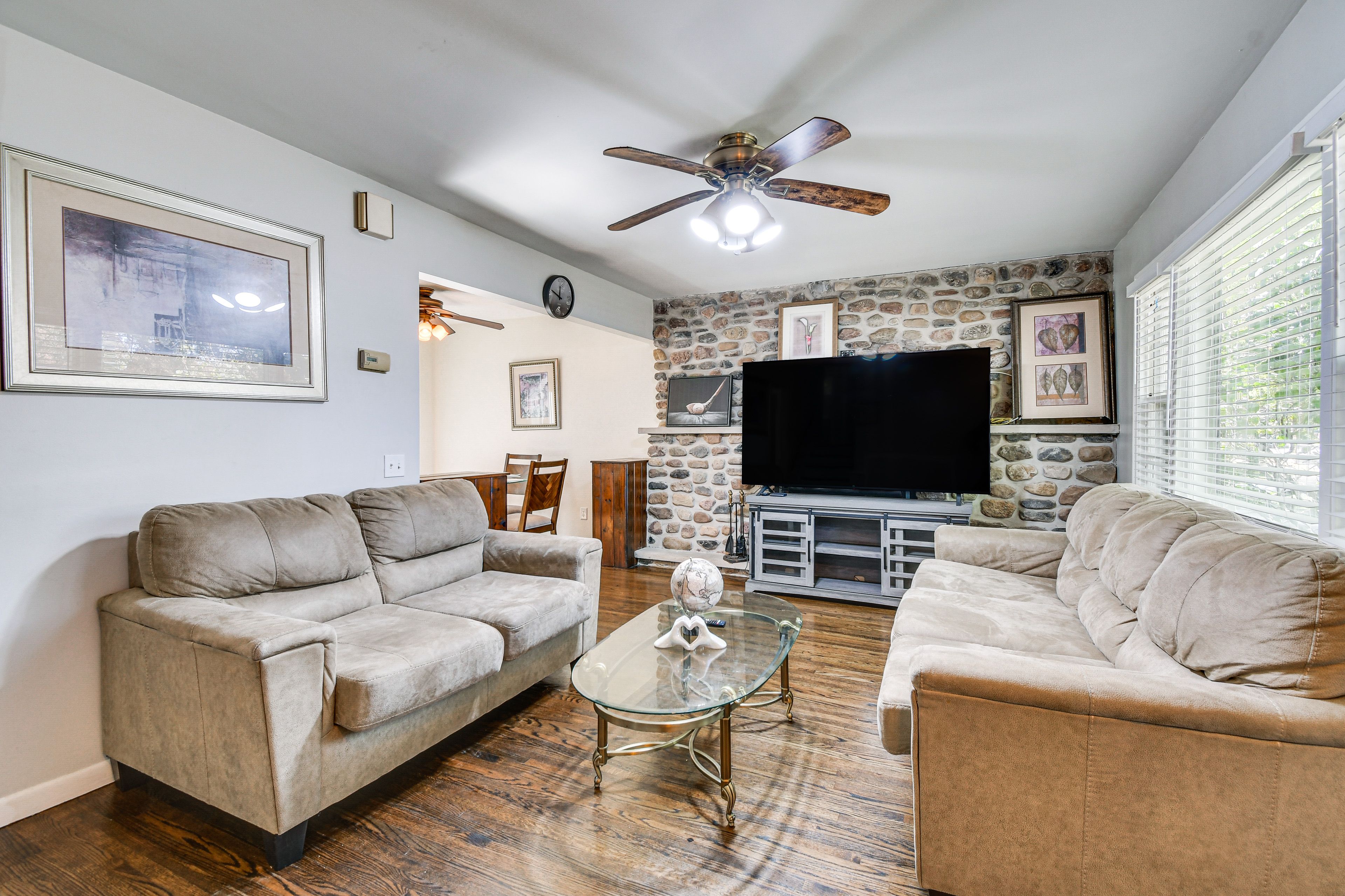 Rochester Vacation Rental | 4BR | 1BA | 1,208 Sq Ft | Stairs Required