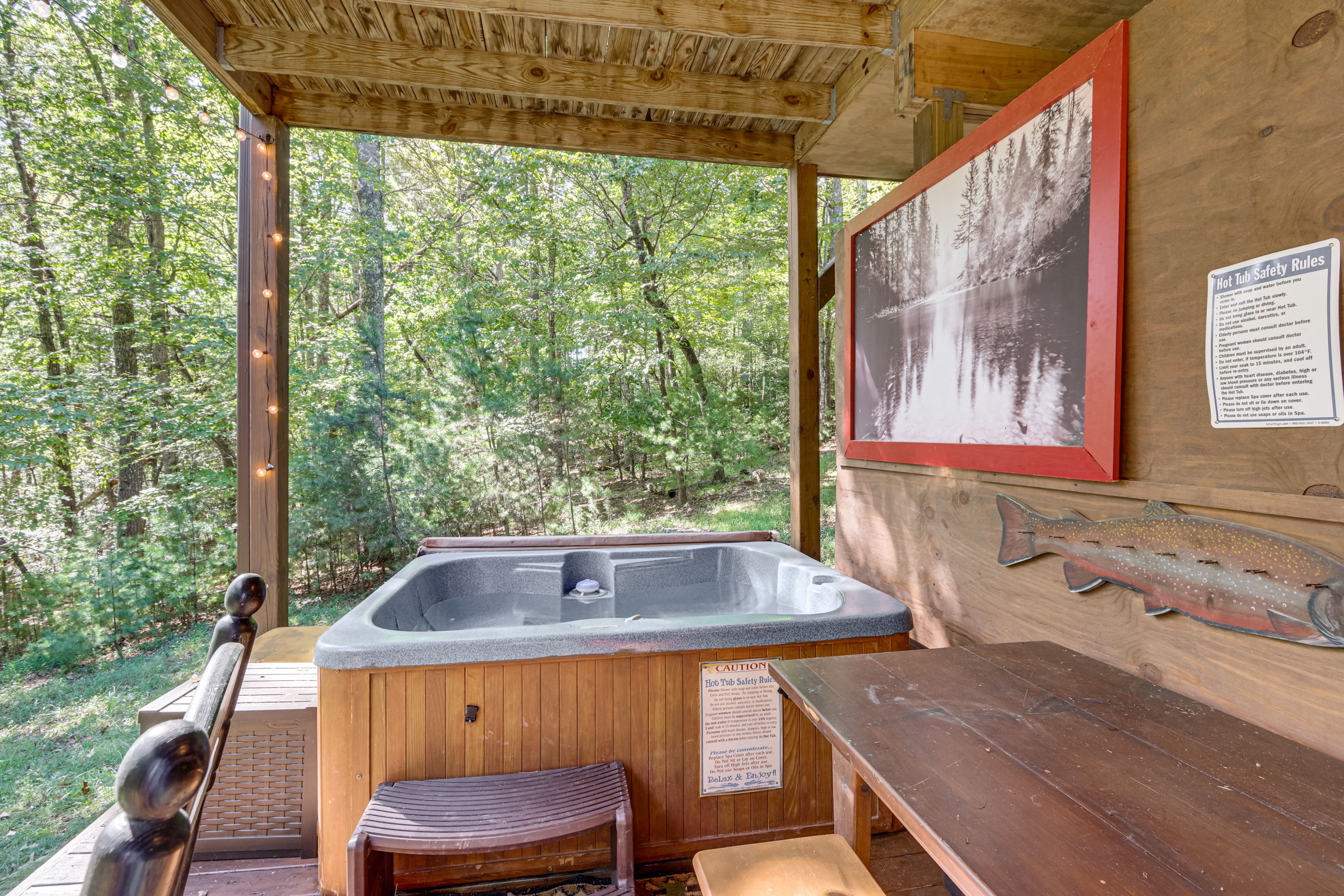 Hot Tub Area