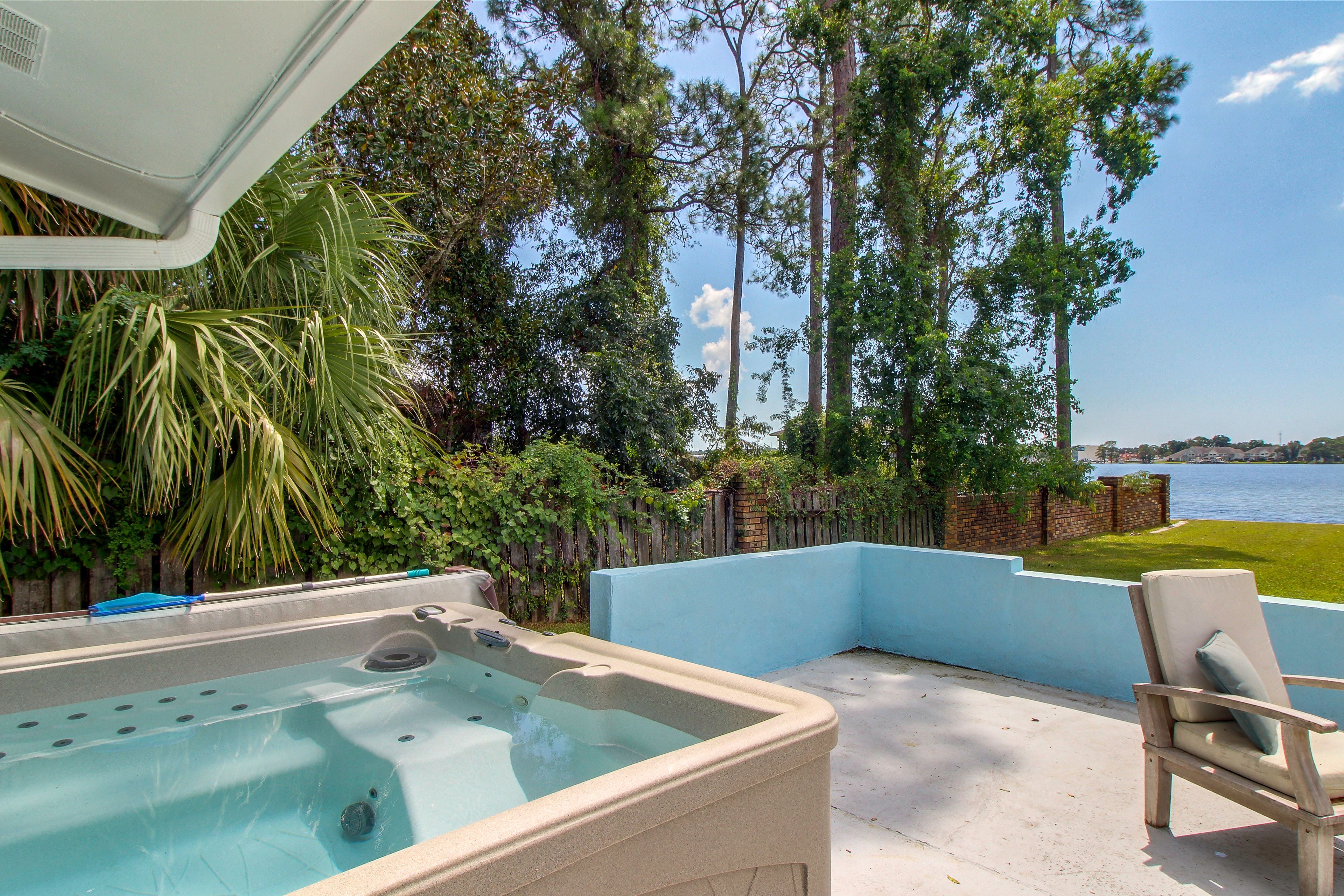 Shared Hot Tub