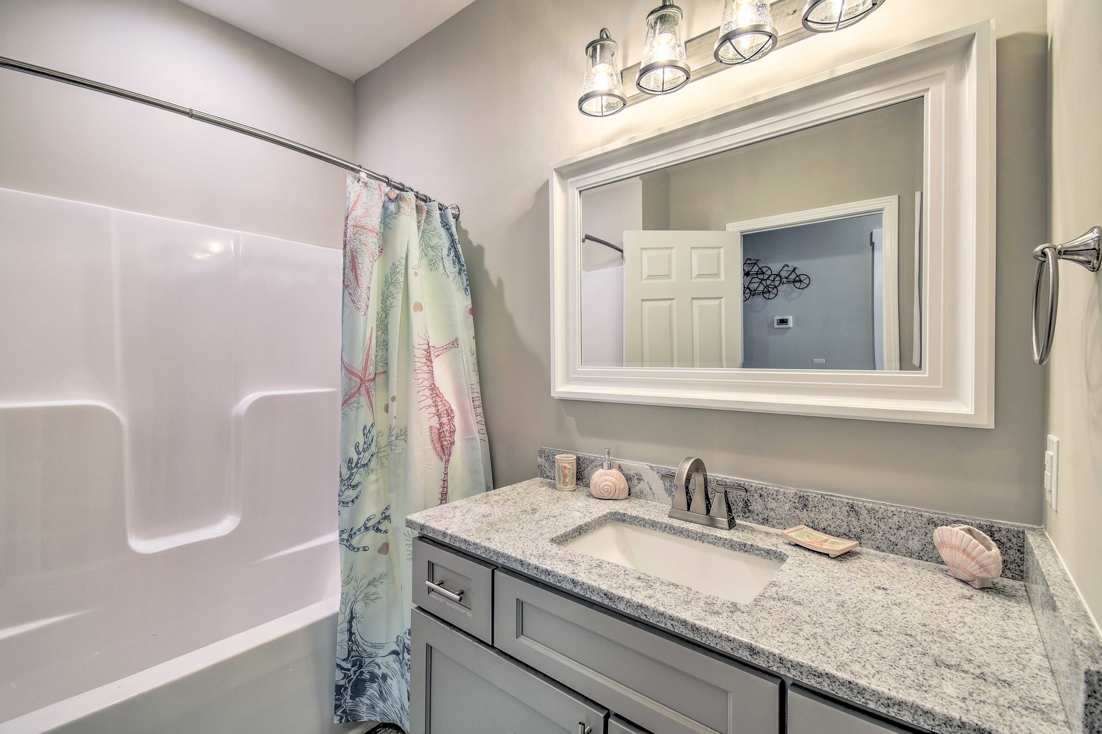 Unit A | Full Bathroom | Shower/Tub Combo