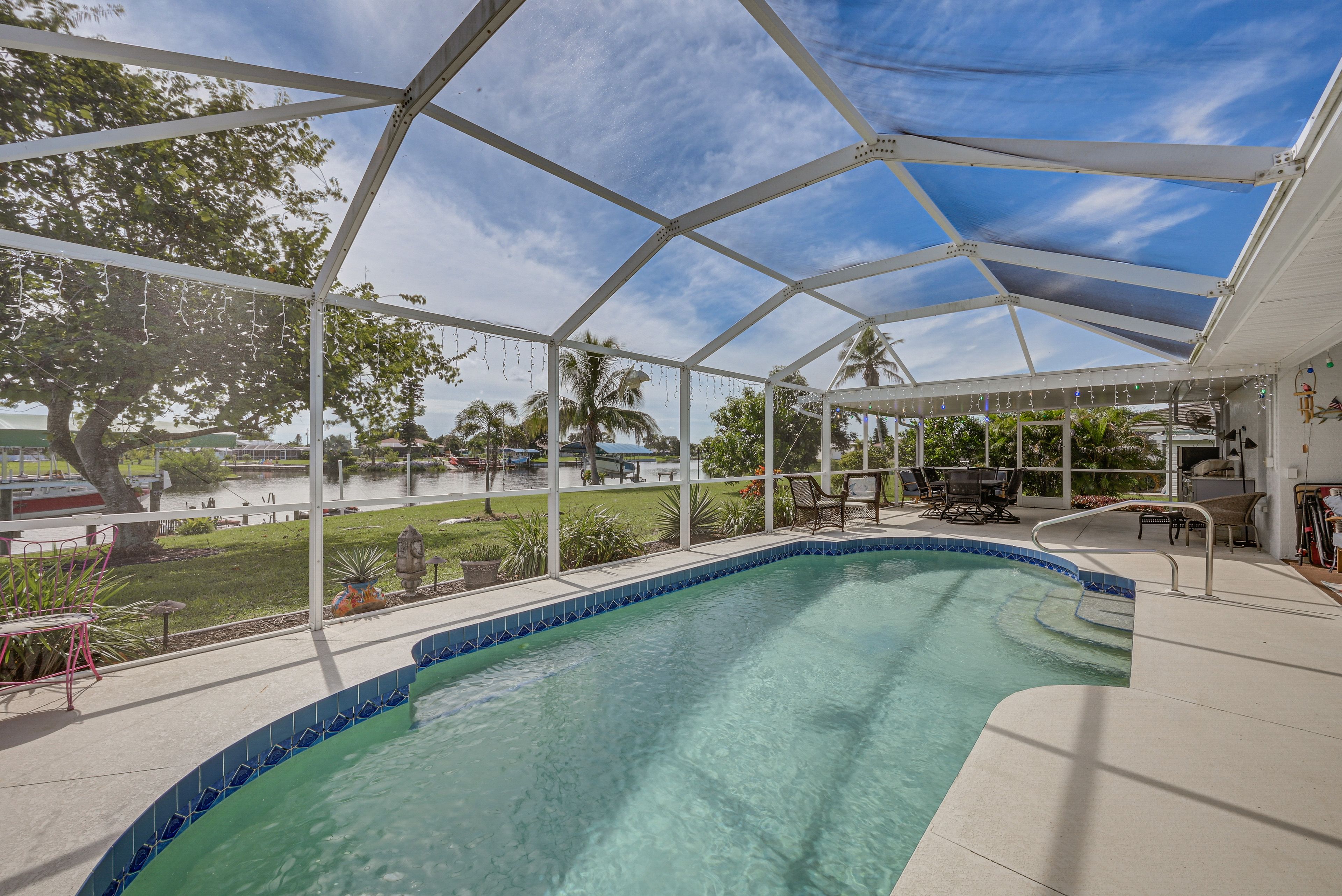Port Charlotte Vacation Rental | 3BR | 2BA | 1,500 Sq Ft | Step to Enter