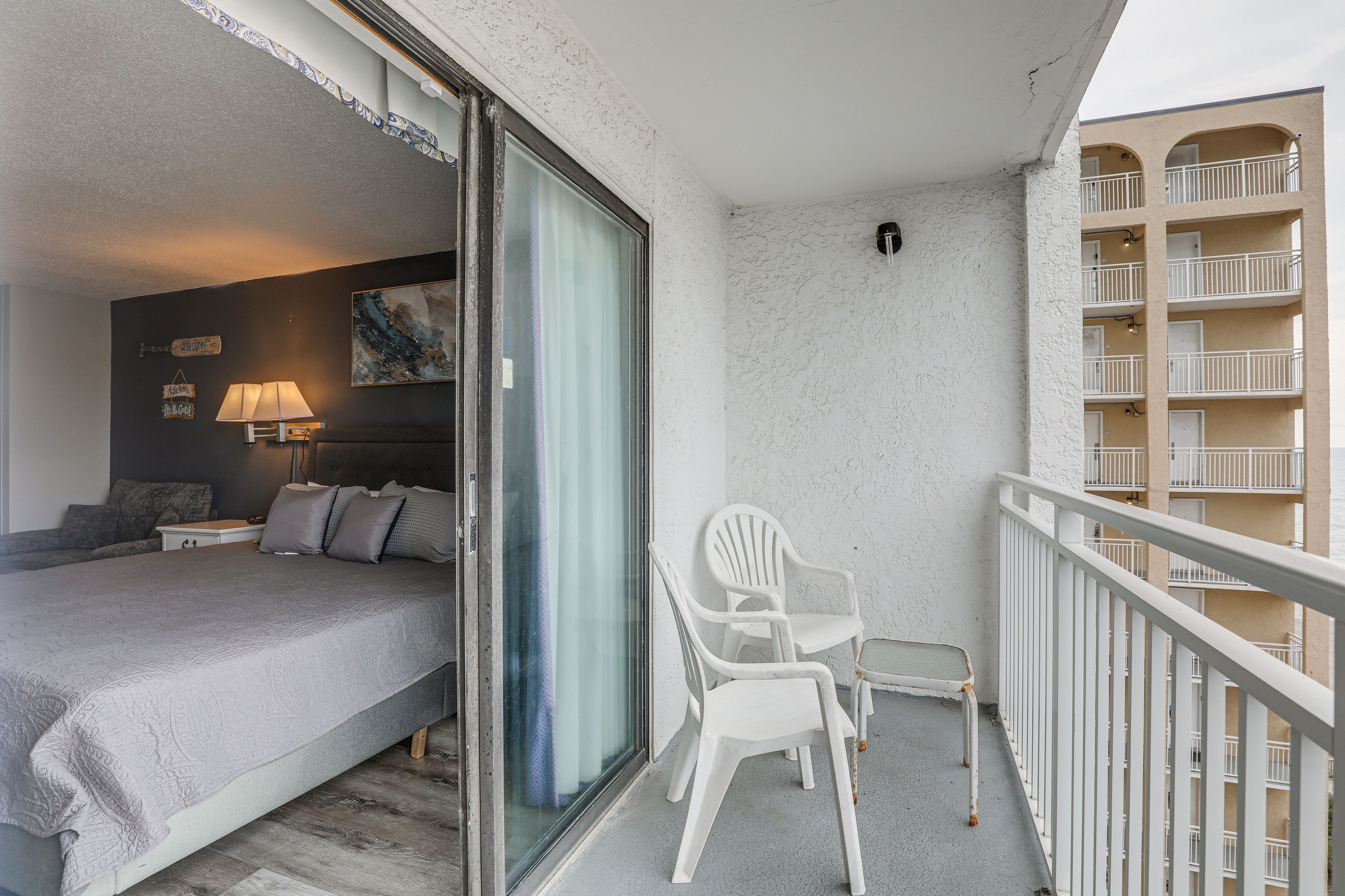 Private Balcony | Single-Story Condo