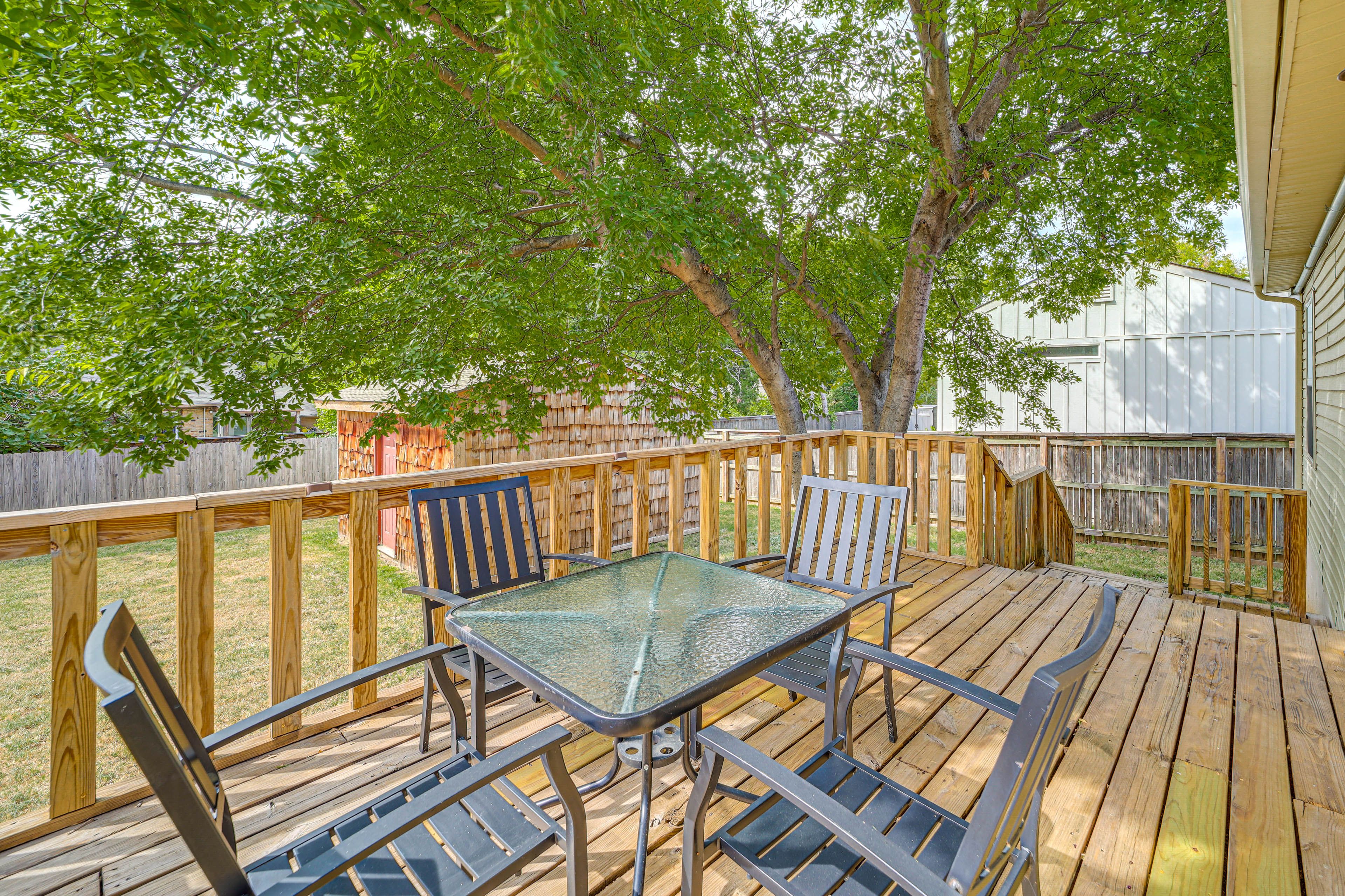 Furnished Deck
