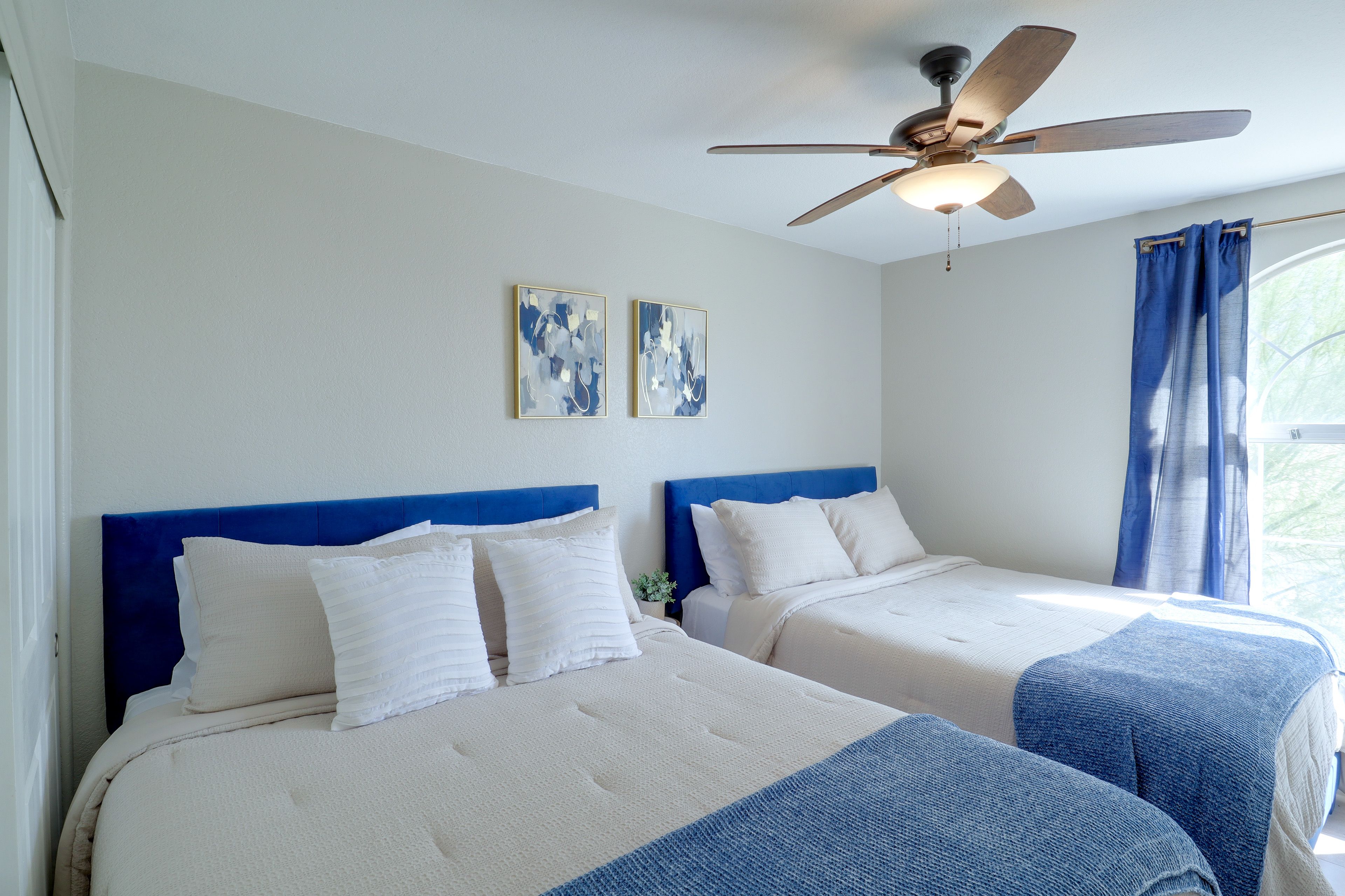Bedroom | 2 Queen Beds | En-Suite Bathroom