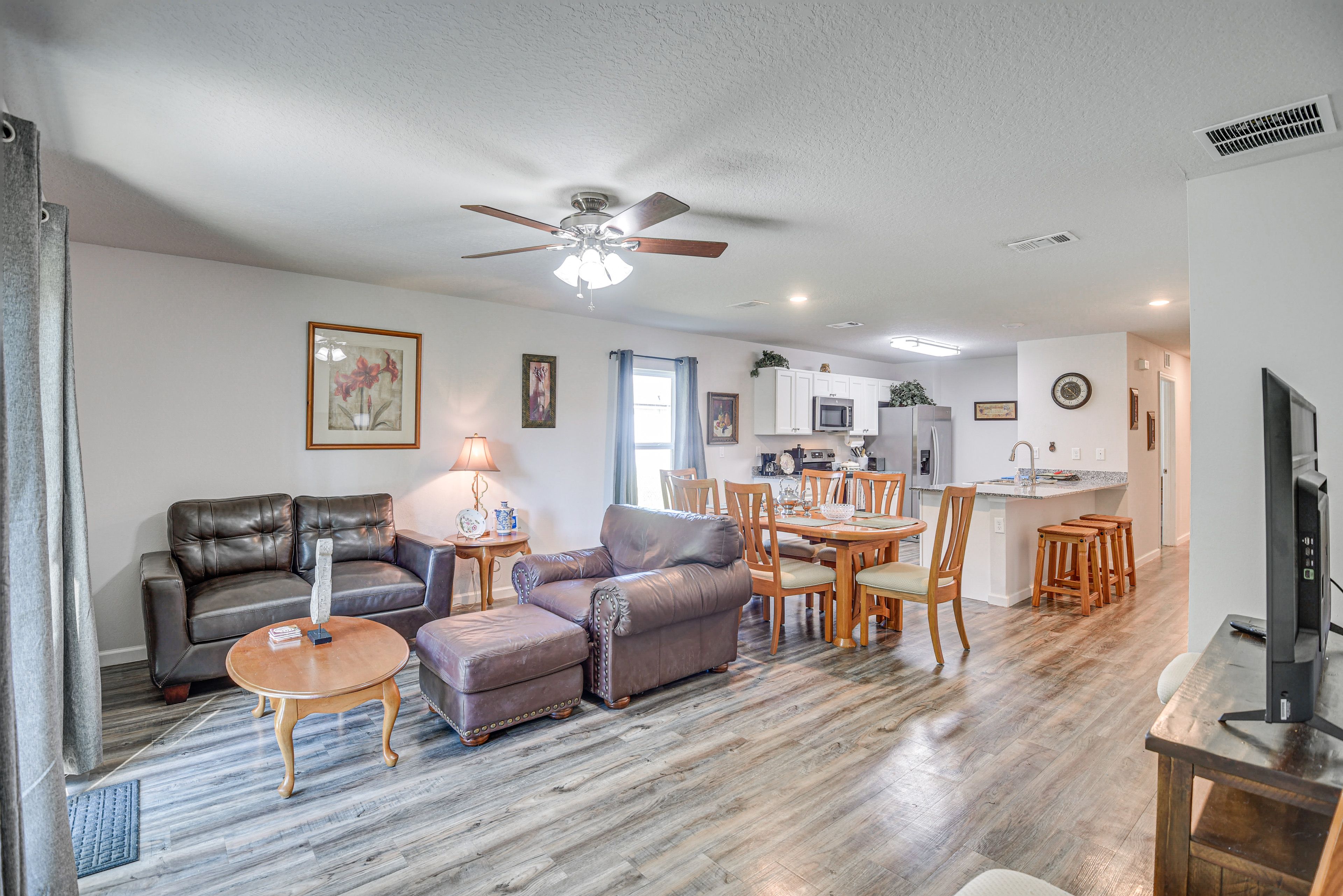 Palm Coast Vacation Rental | 4BR | 2BA | 1,510 Sq Ft | 1 Step to Enter