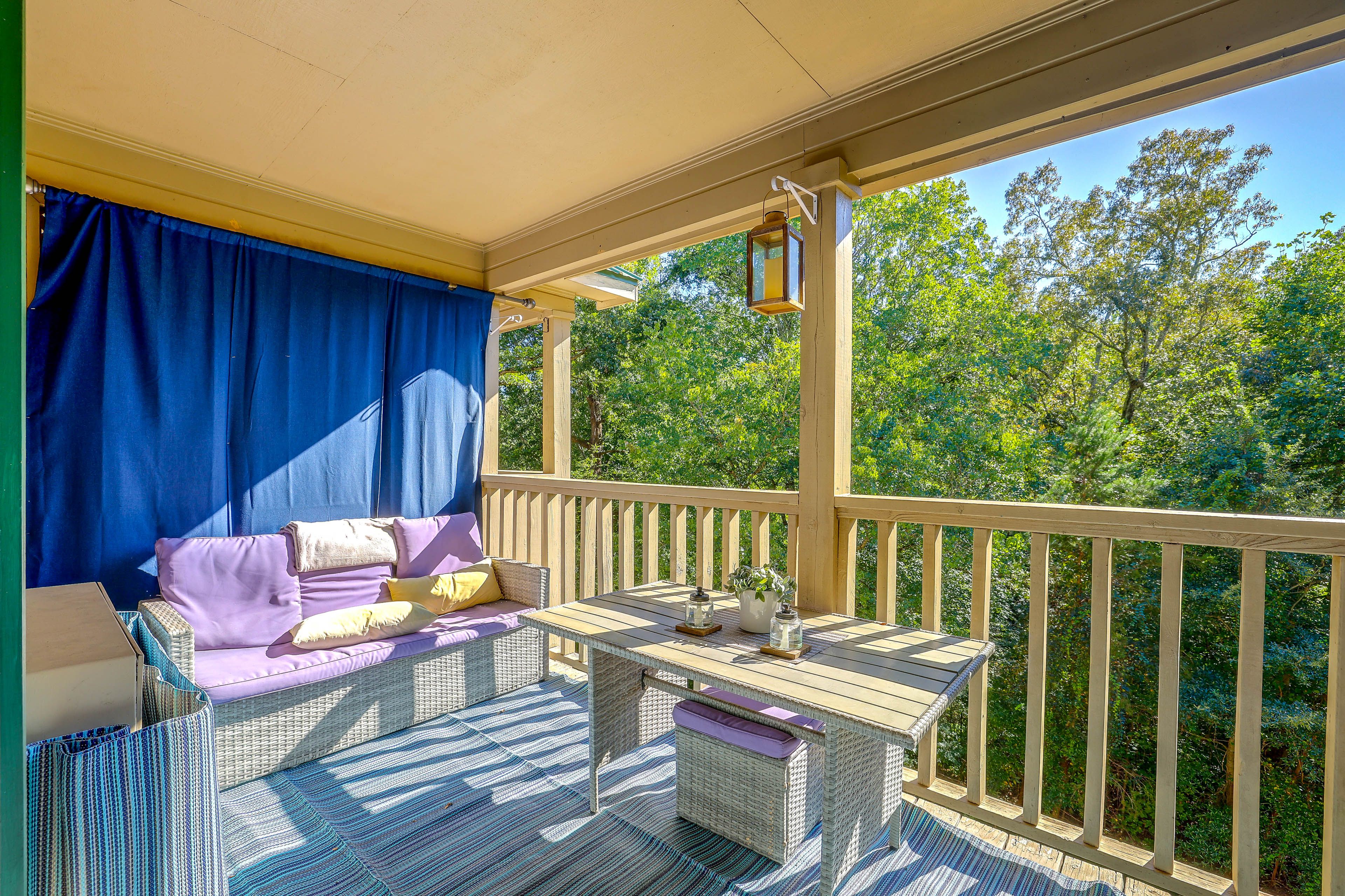 Private Balcony | Outdoor Seating | Top-Floor Unit