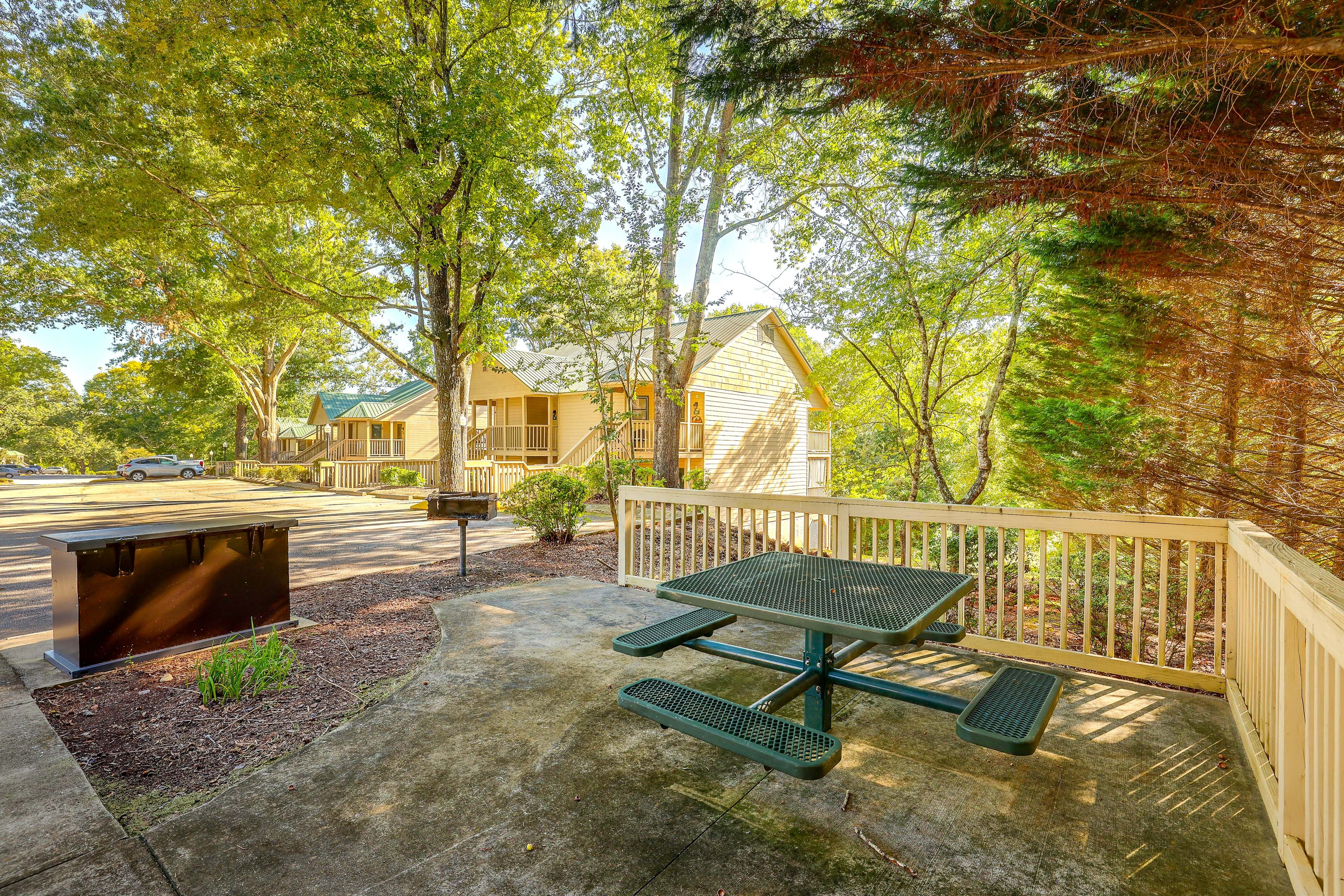 Building Exterior | Community Grilling Area