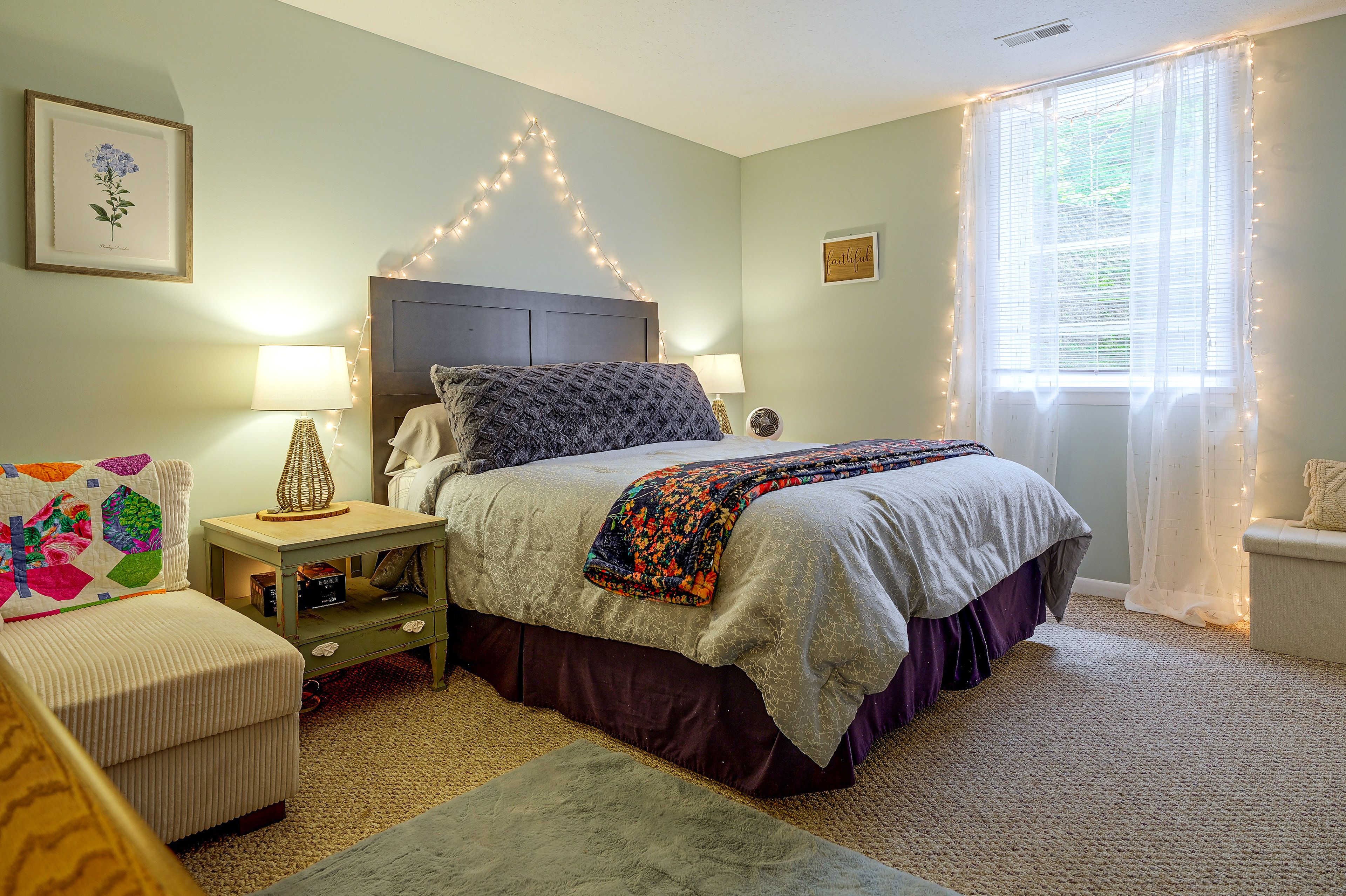 Bedroom | King Bed | Basement