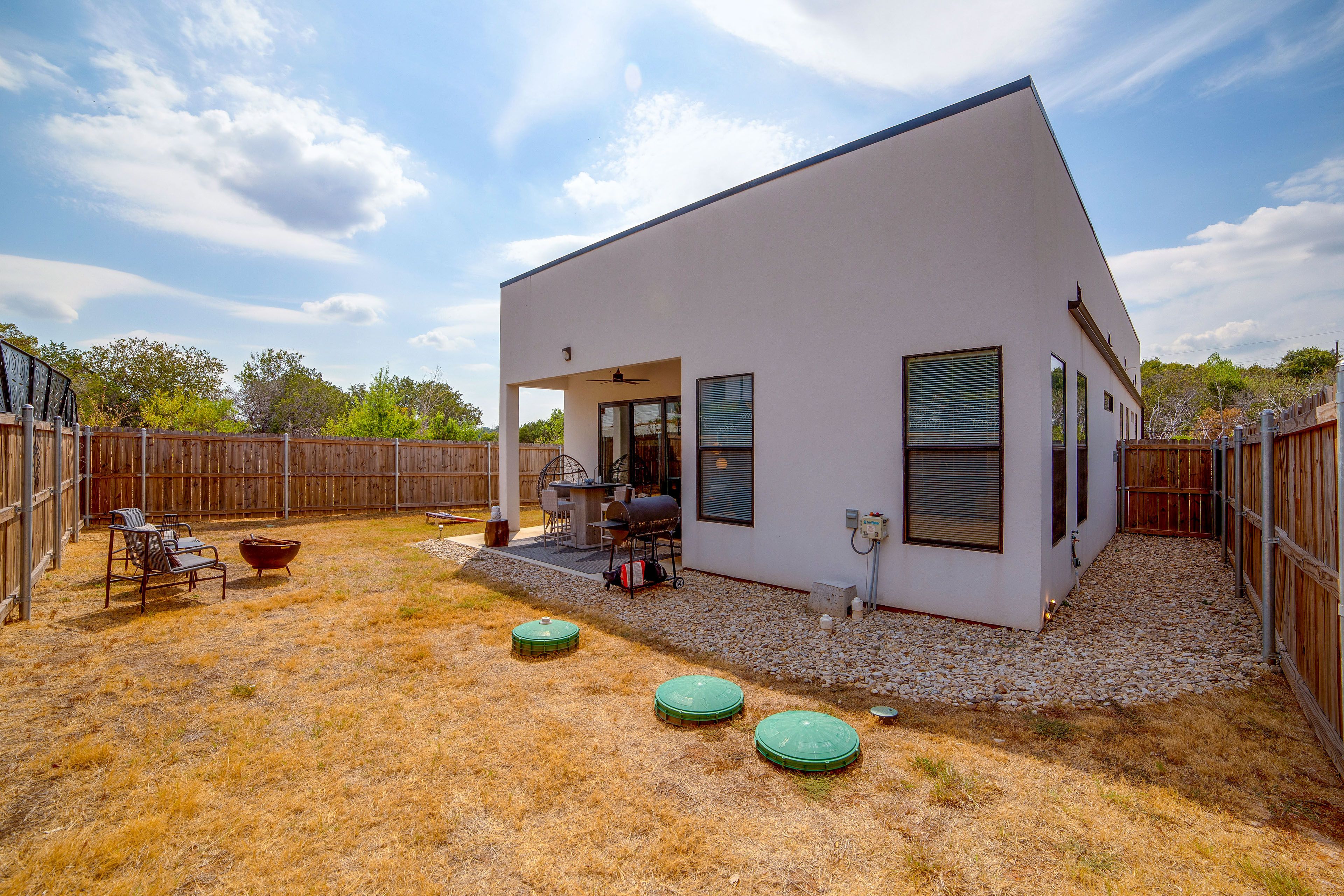 Fenced Yard