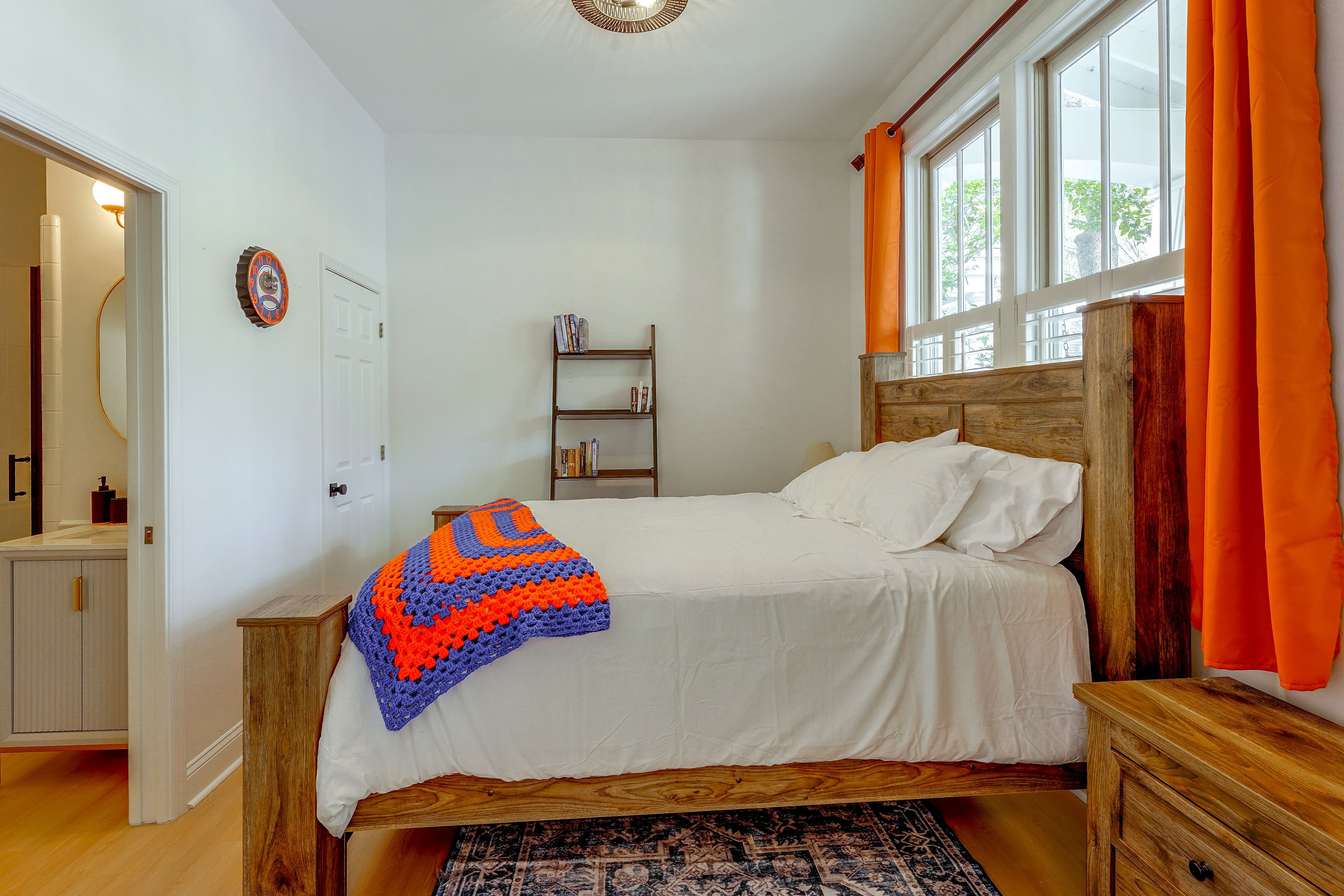 Main House | Bedroom 4 | Queen Bed | 1st Floor