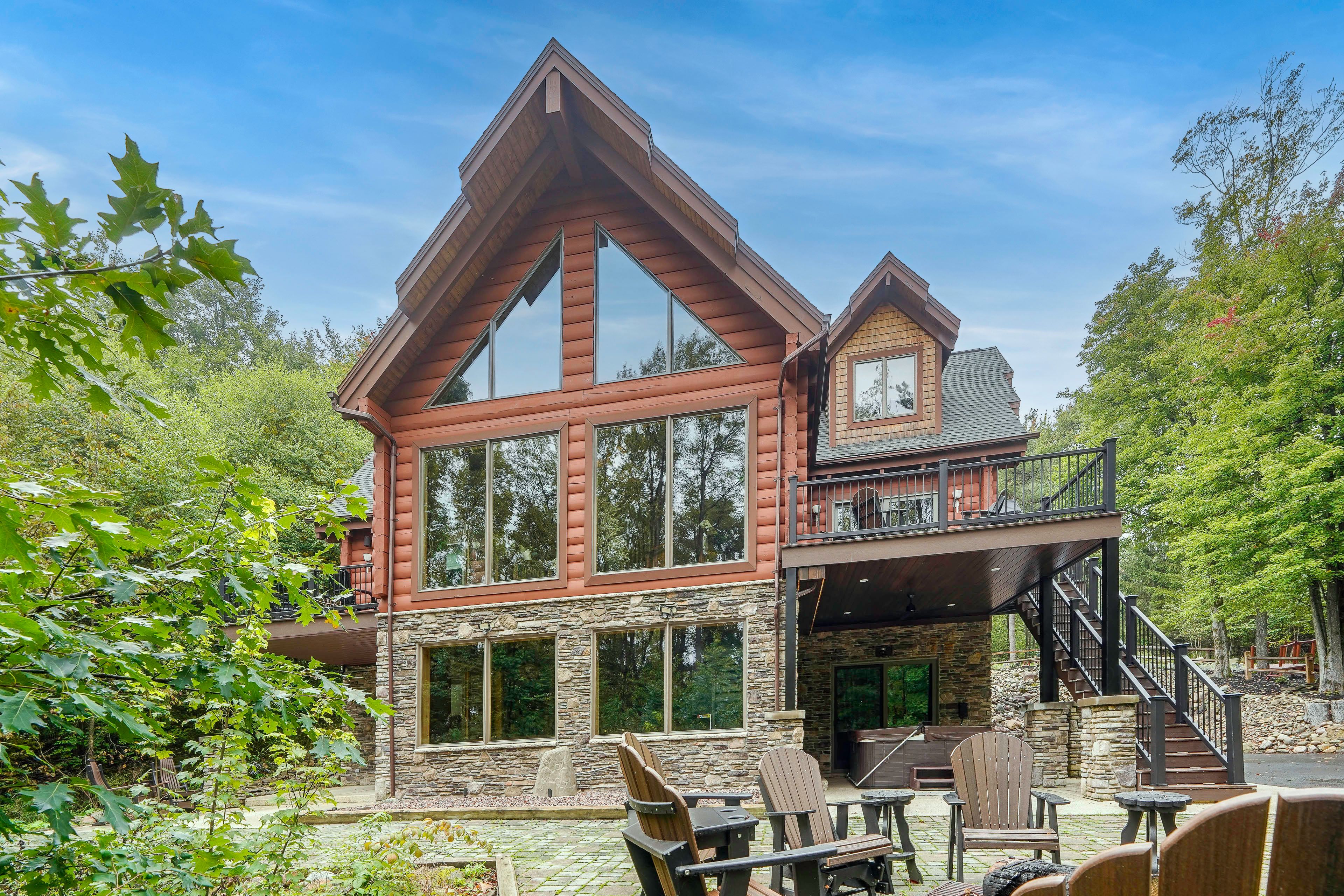 Ellicottville Vacation Rental | 4BR | 4.5BA | 4,000 Sq Ft | 2 Steps to Enter