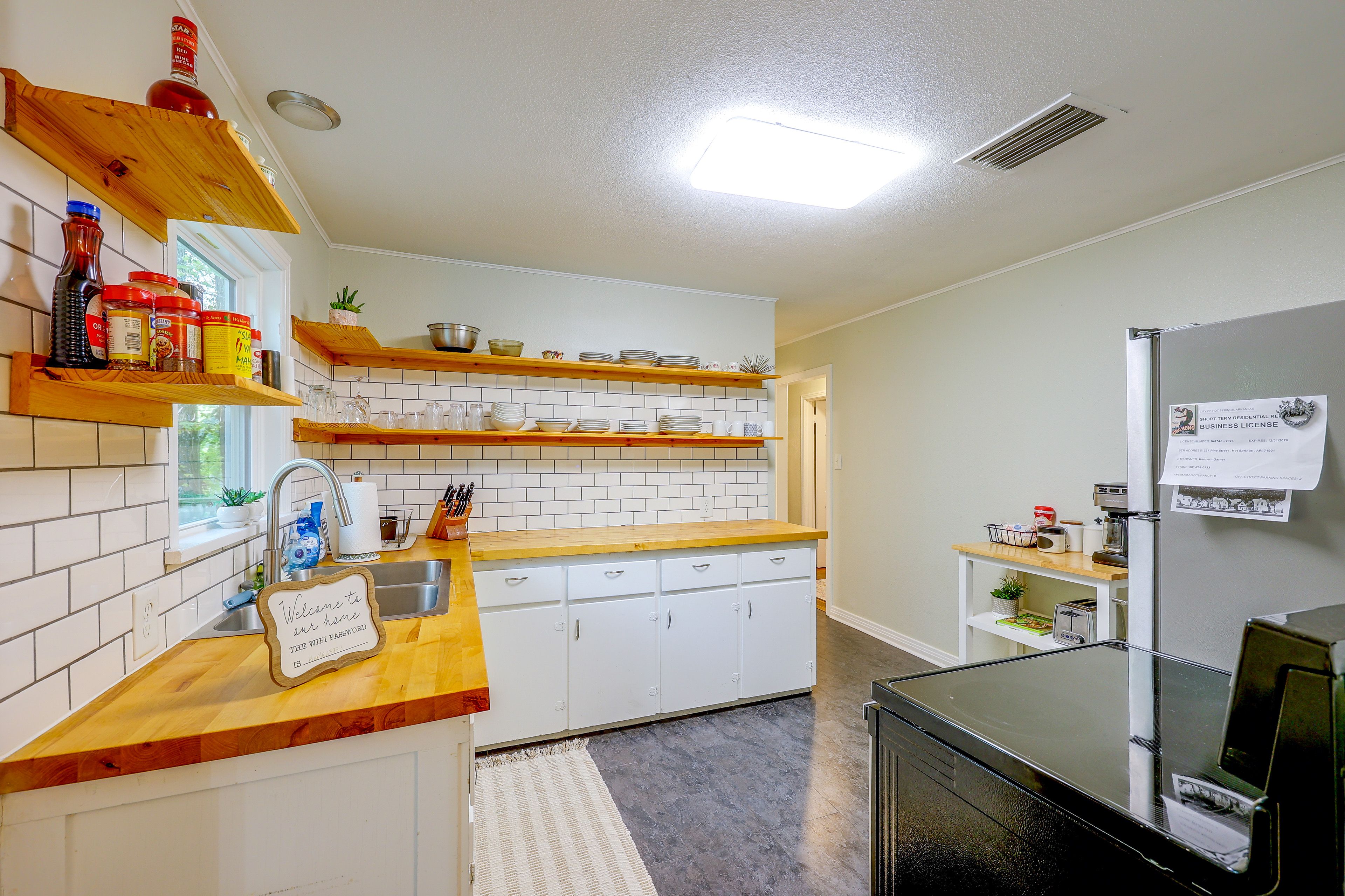 Kitchen | Single-Story Home | Updated Interior