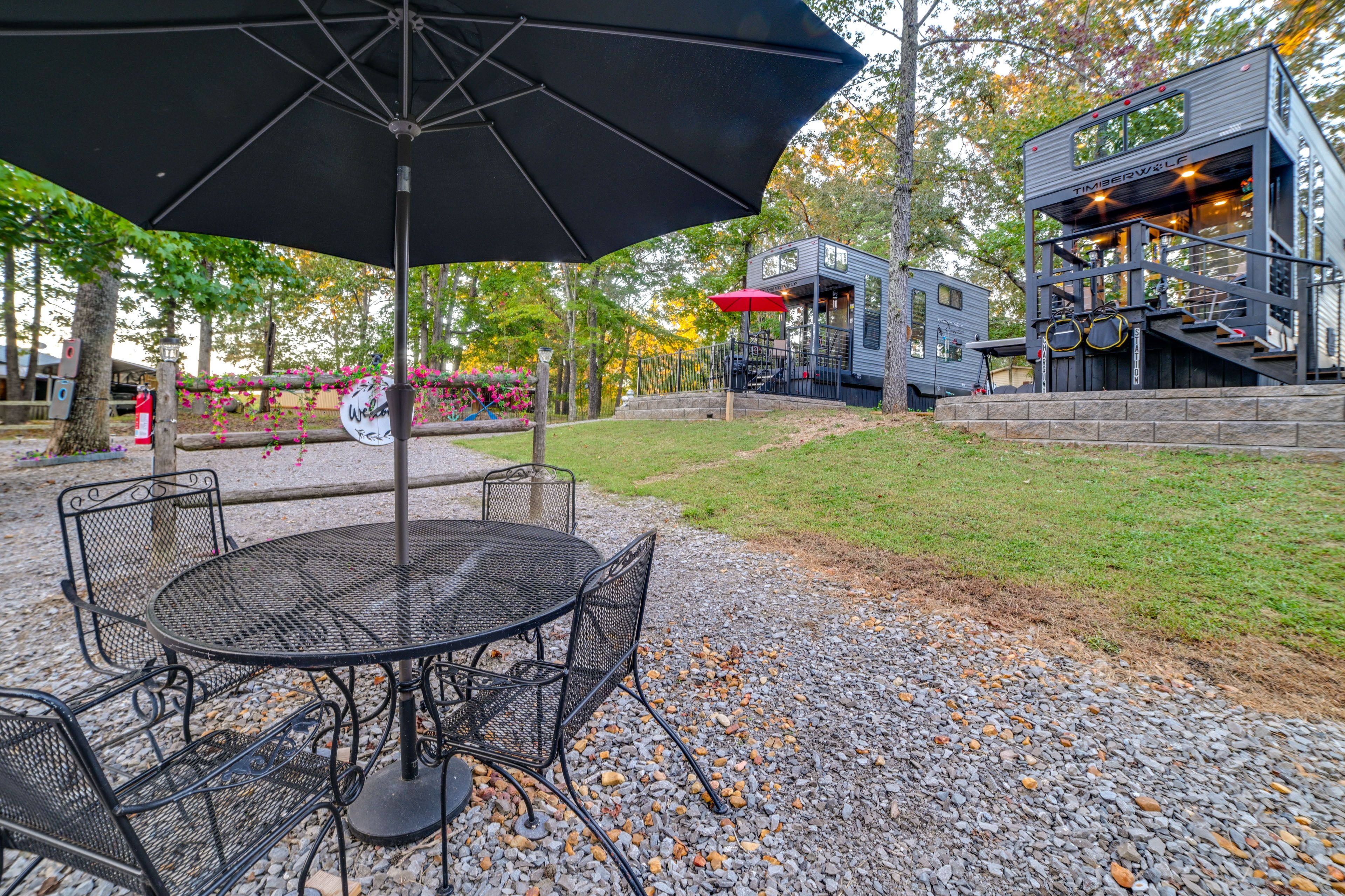 Private Patio & Fire Pit