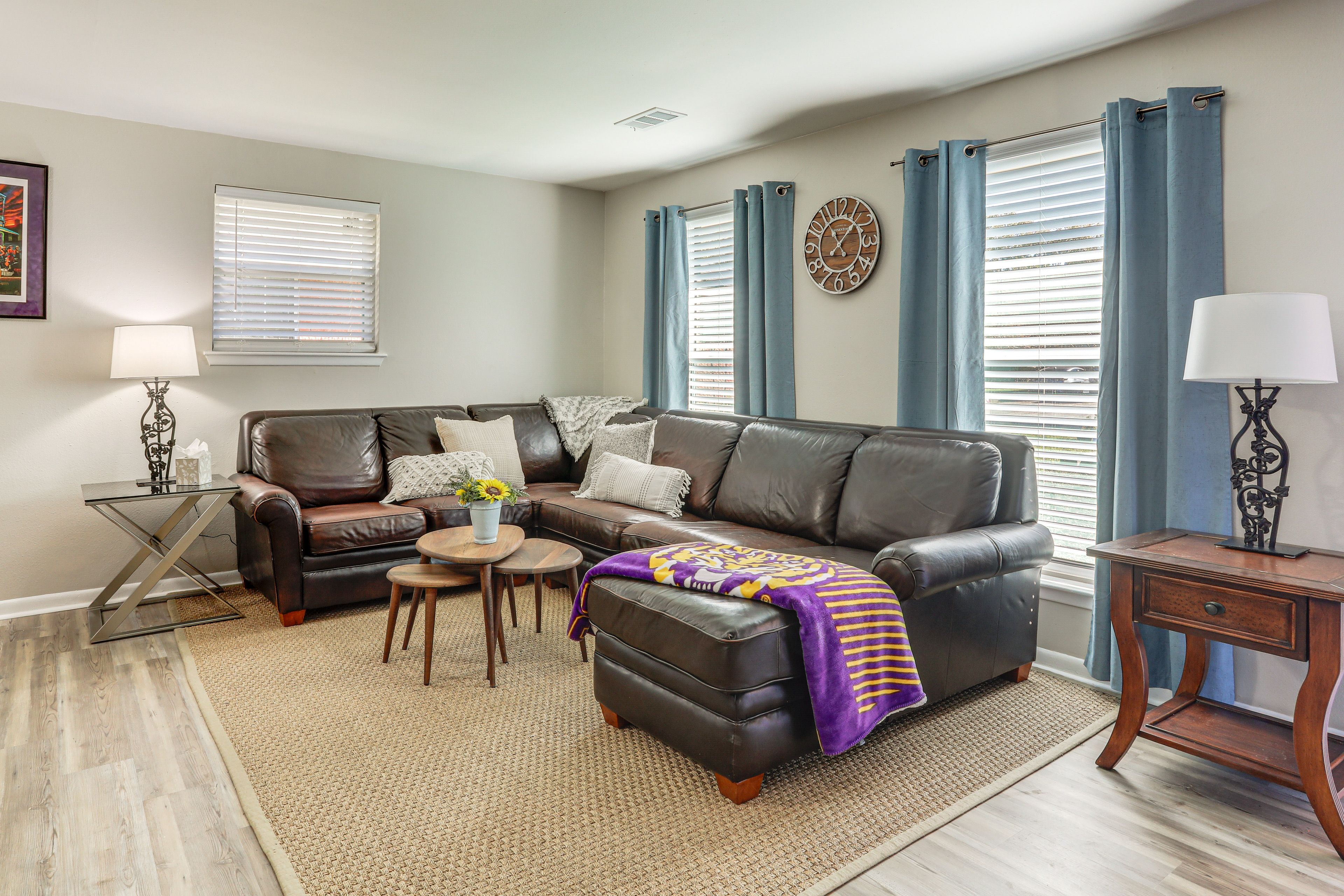 Living Room (Duplex 1) | Queen Sleeper Sofa | Smart TV